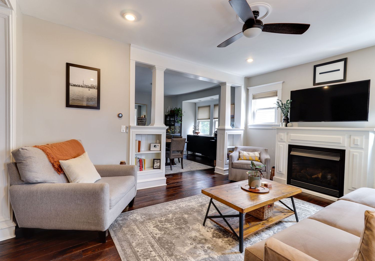 Mid Century Living Room