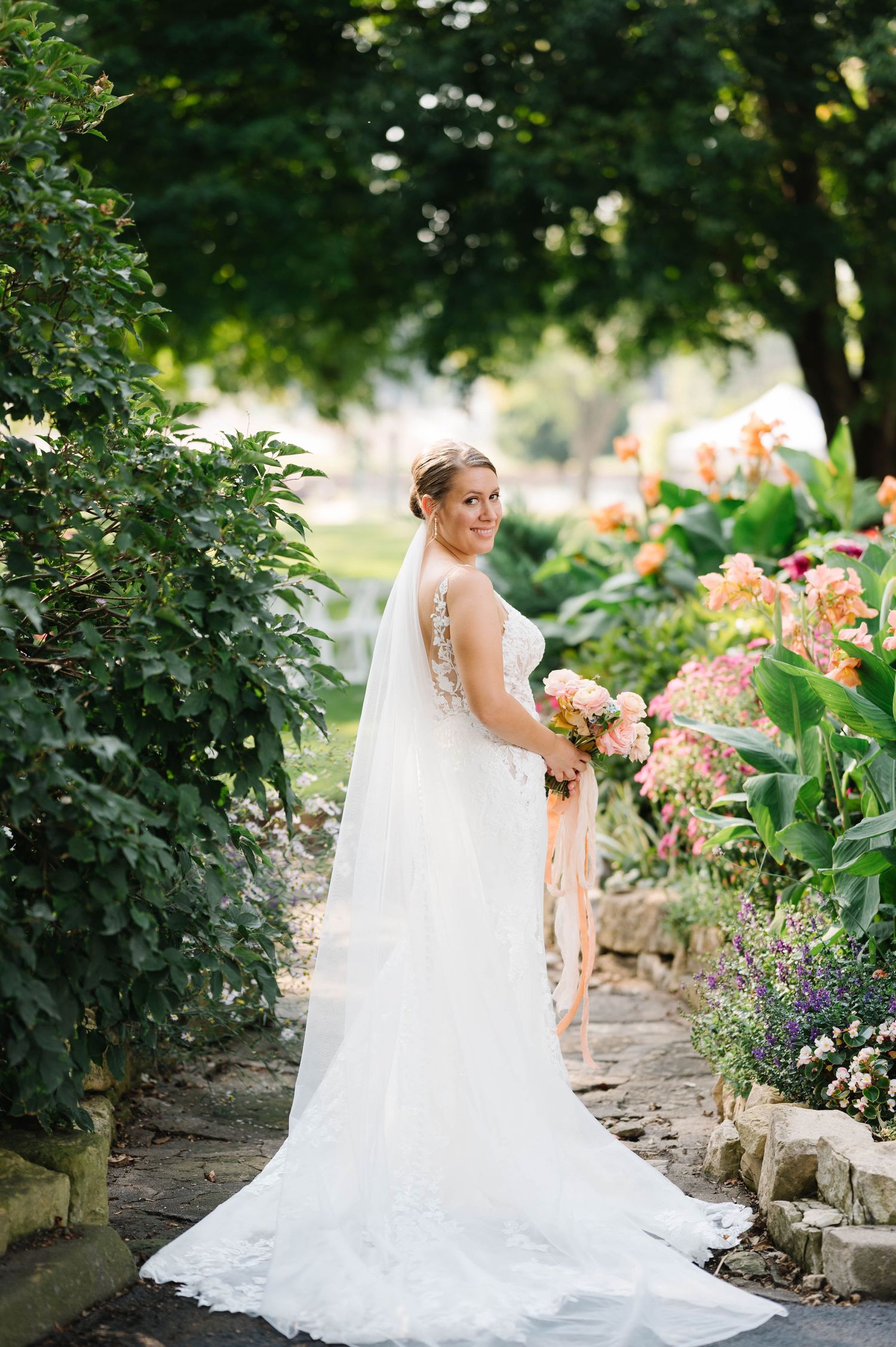 Tropical Wedding at Bloomington Country Club | Candace Sims Chicago Luxury Fine Art Wedding Photographer