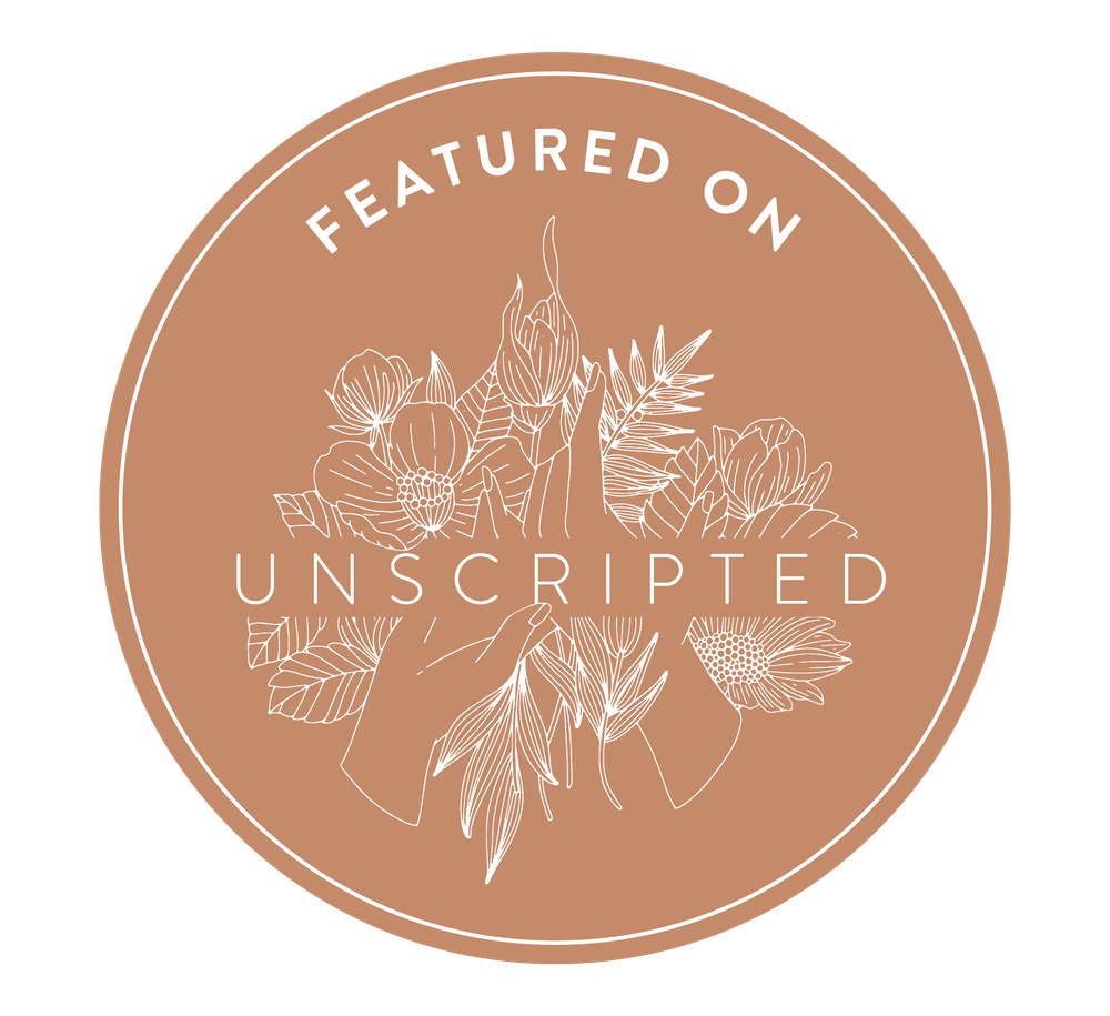 Featured on Unscripted Badge