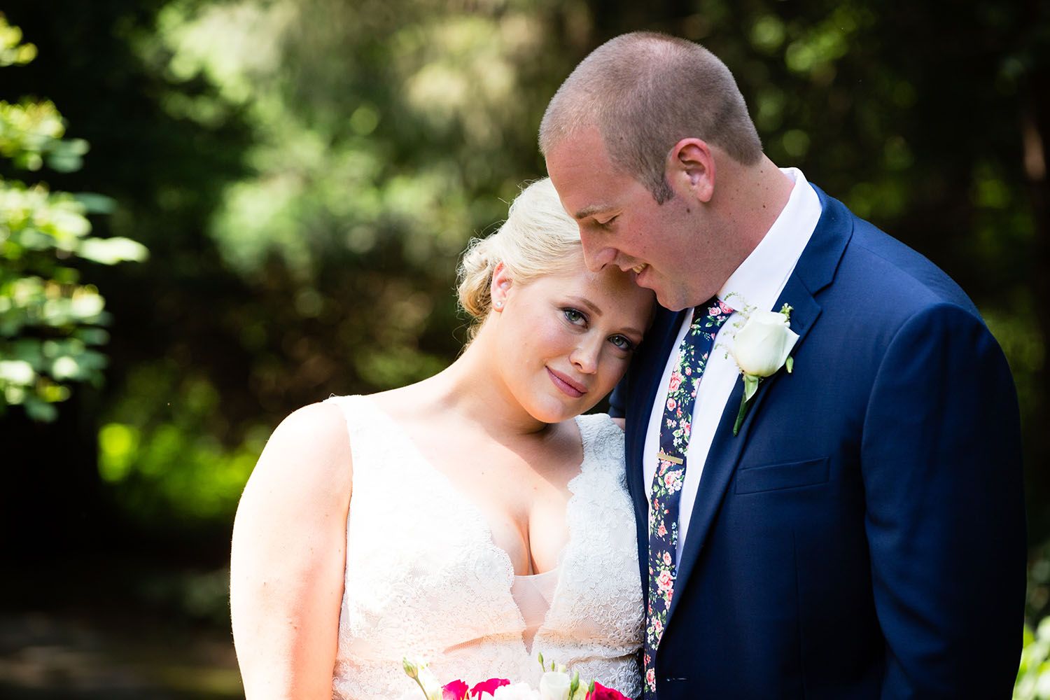 Garden wedding at Newfields - Indianapolis Museum of Art