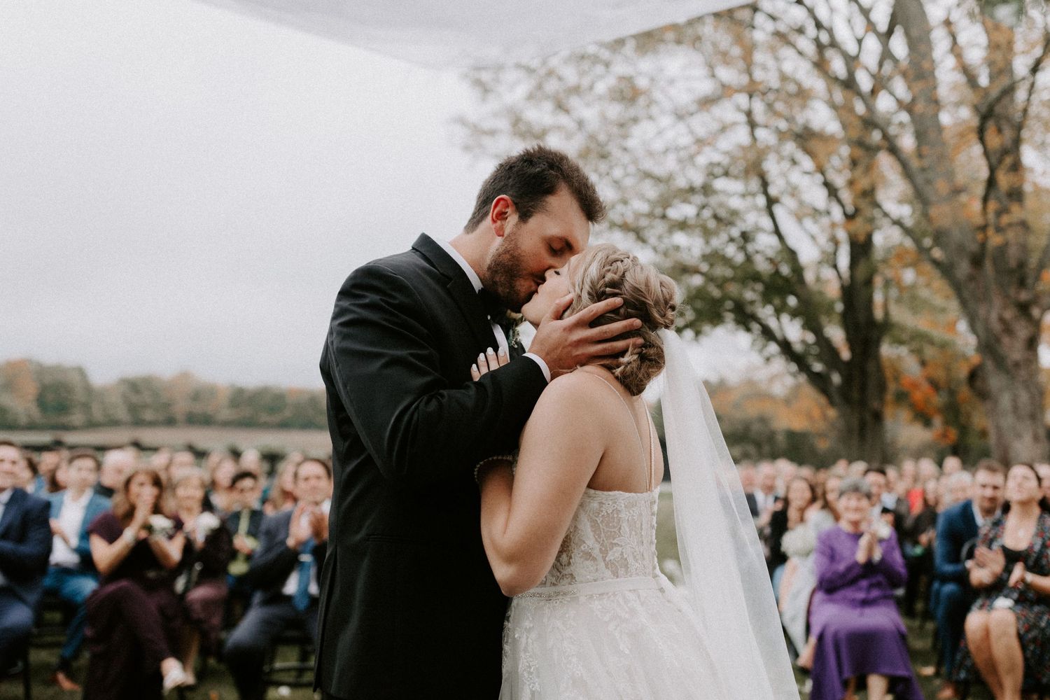 braestone farm wedding photography candid ontario