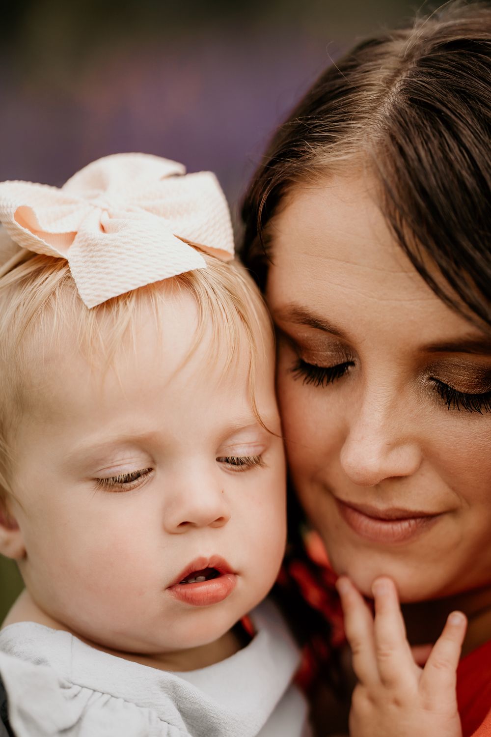 Washington Lupine field family portrait session by wander and wild photography