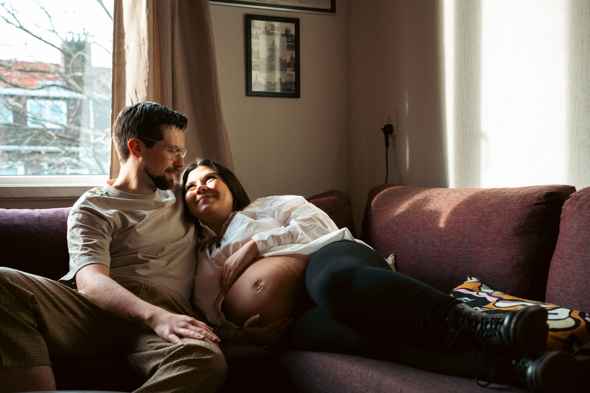 aanstaande ouders krijgen een dochter