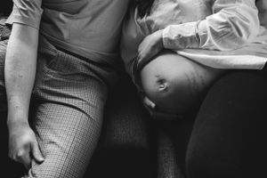 in verwachting van een baby meisje