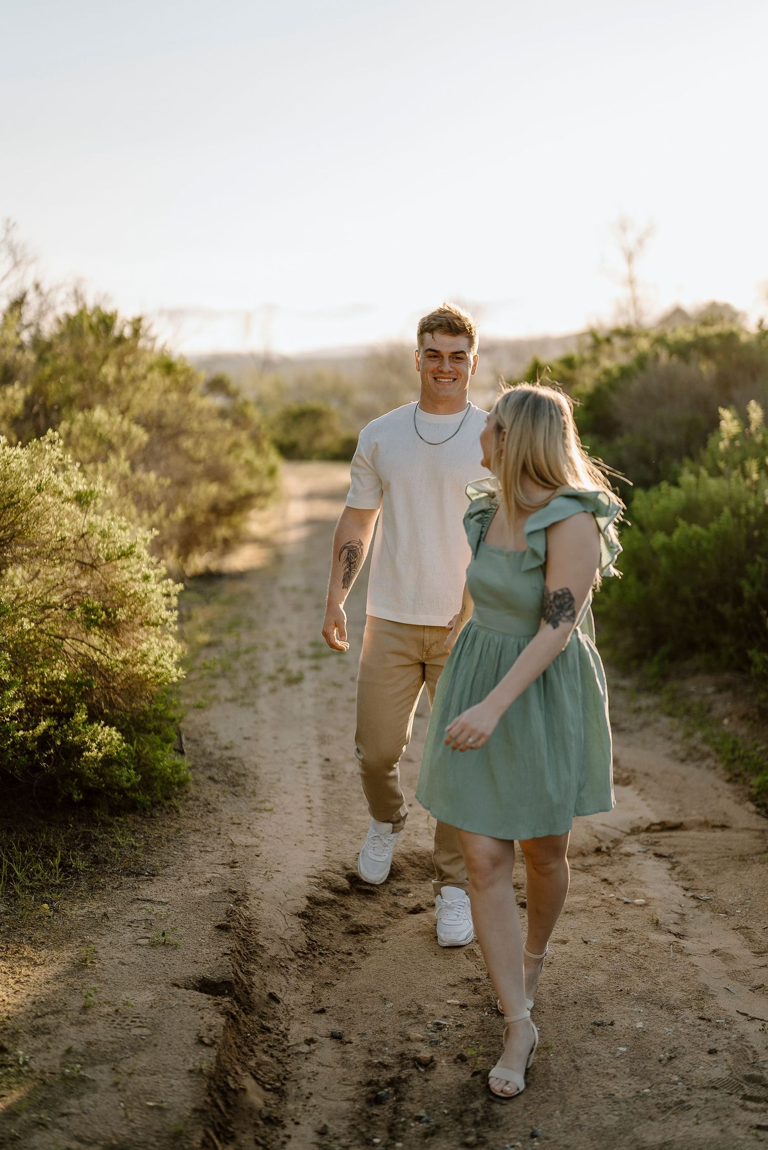 Couple photography at Camp Pendleton