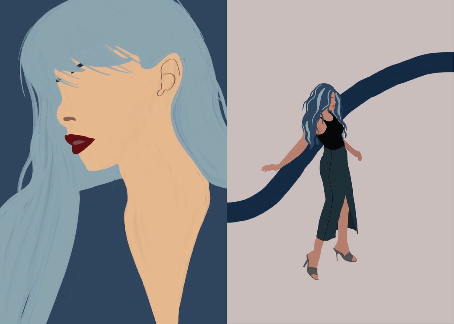 White Canvas Creative Illustrations