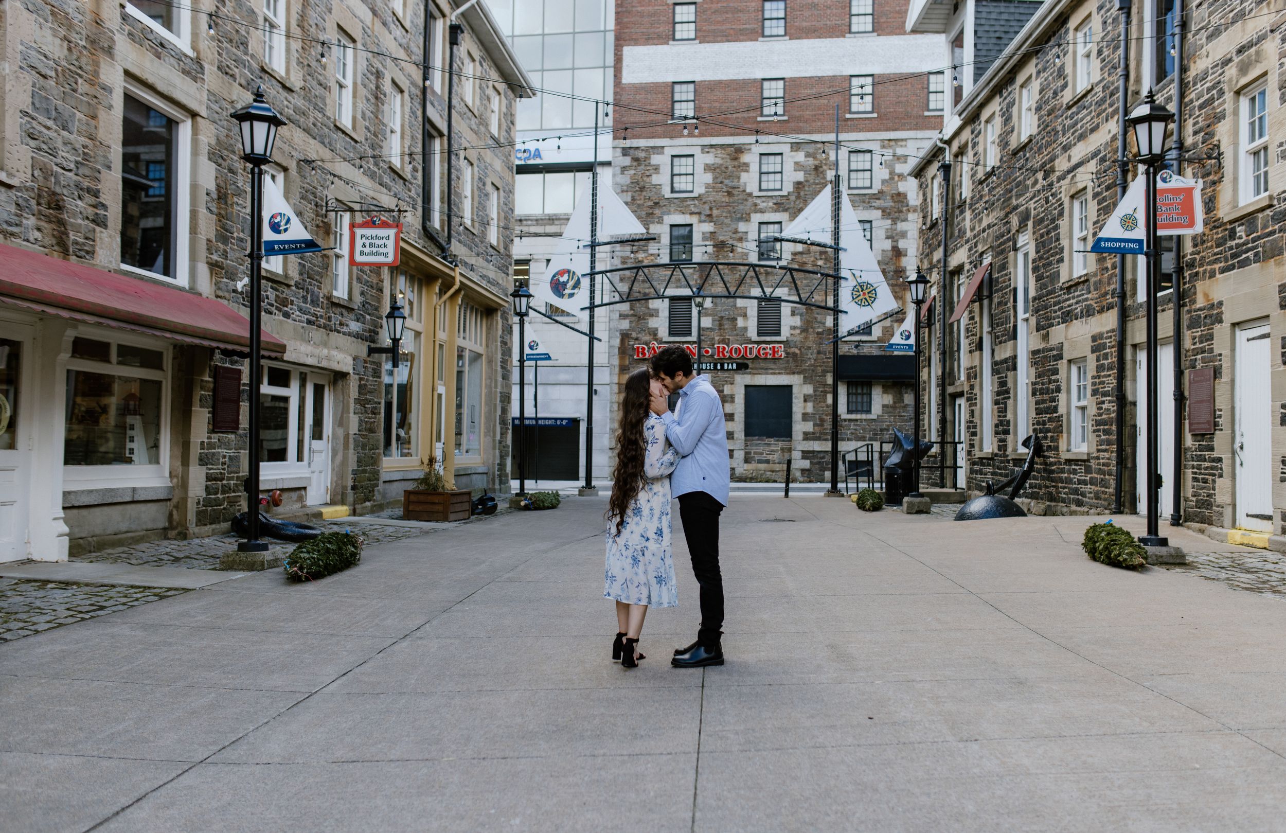 Downtown Halifax engagement session, Halifax Nova Scotia Canada