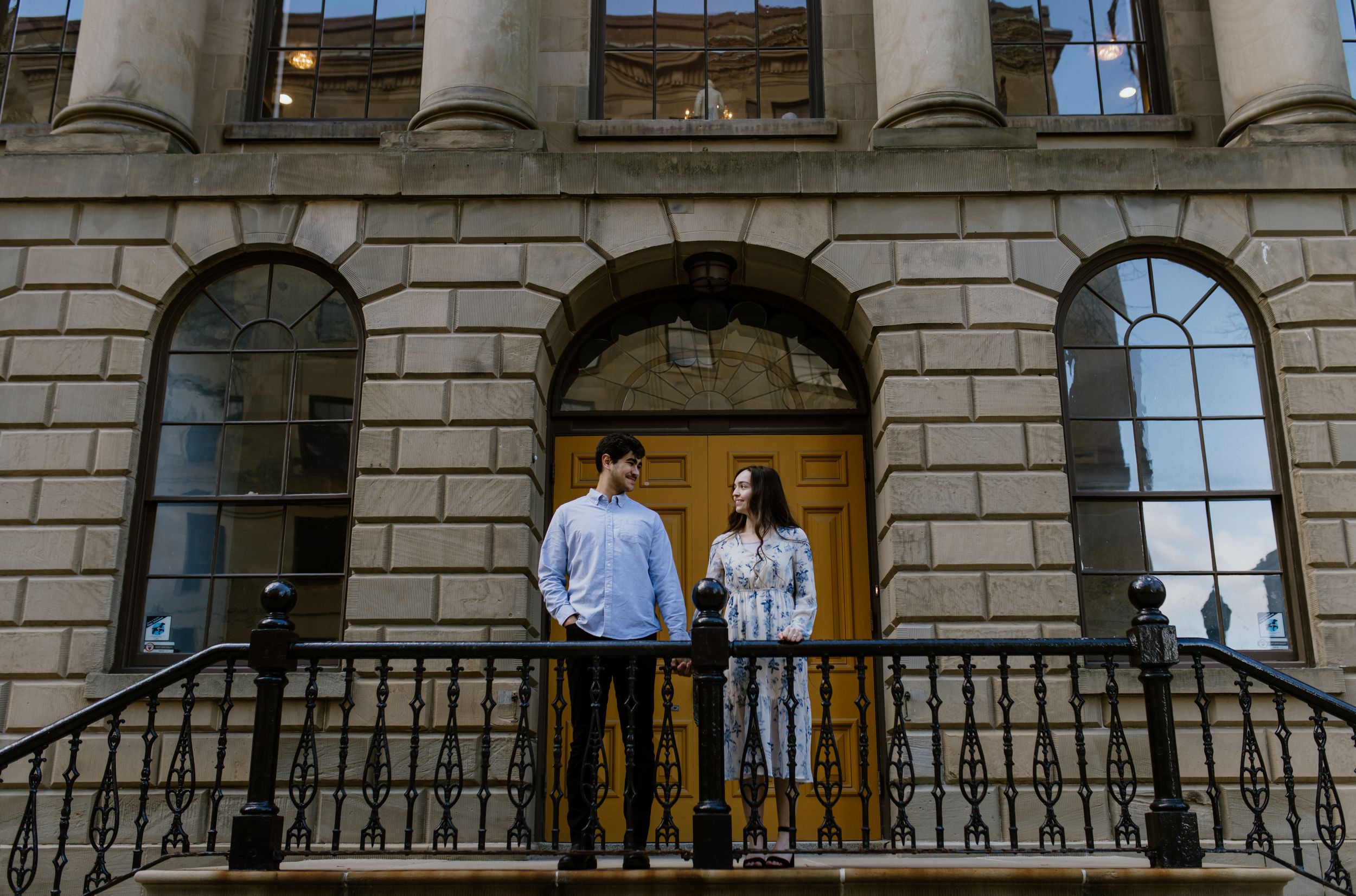 Downtown Halifax engagement session, Halifax Nova Scotia Canada