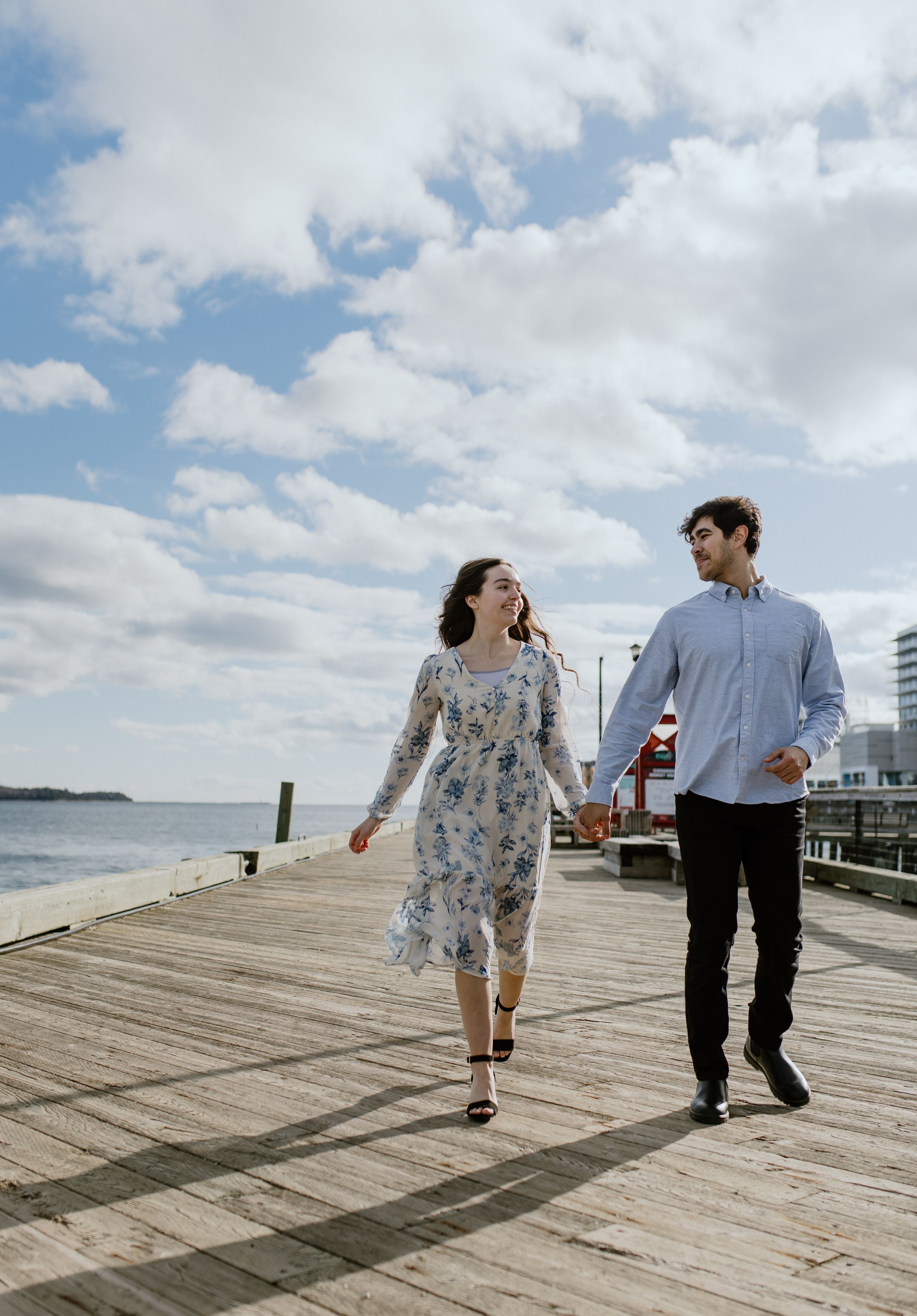 Downtown Halifax engagement session, Halifax Nova Scotia Canada