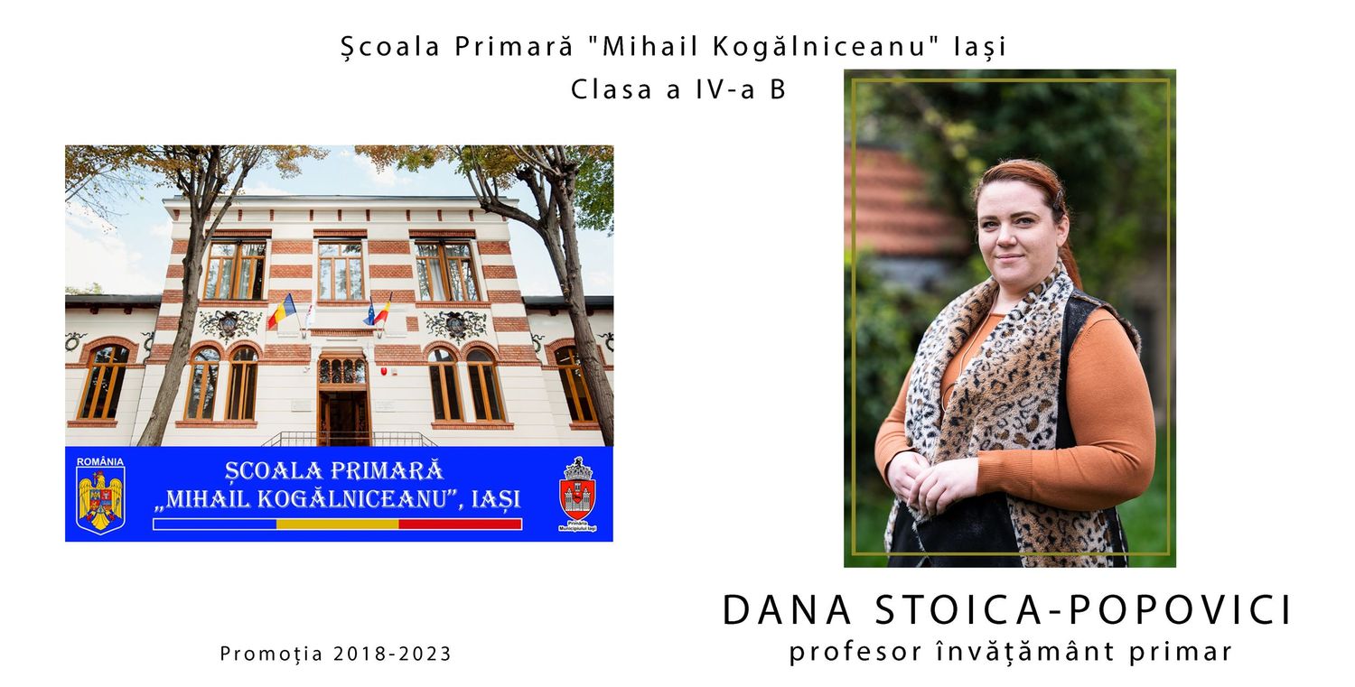 School header banner with educational institution name.