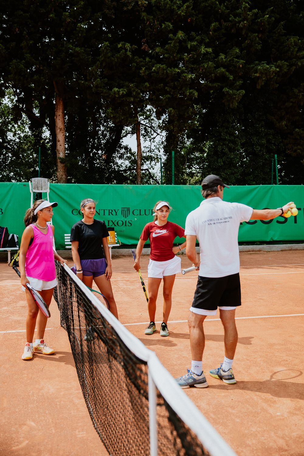 Coaching tennis - CCTA - Ecole de tennis en France - Academy Tennis - Aix-en-Provence