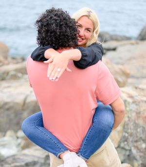 Surprise Proposal at Cliff House in Cape Neddick Maine