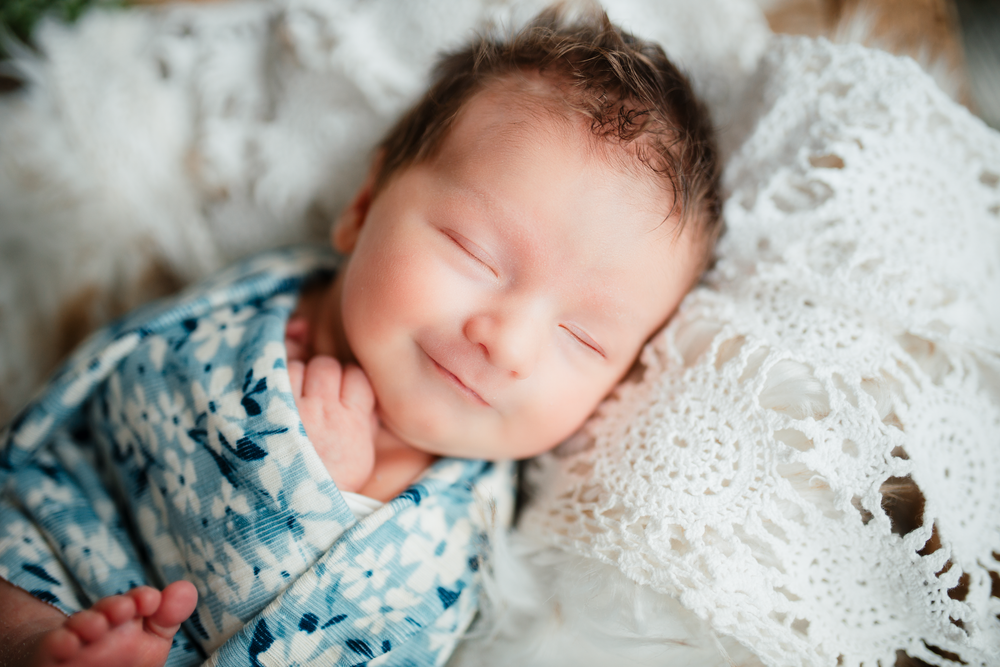 smiling baby