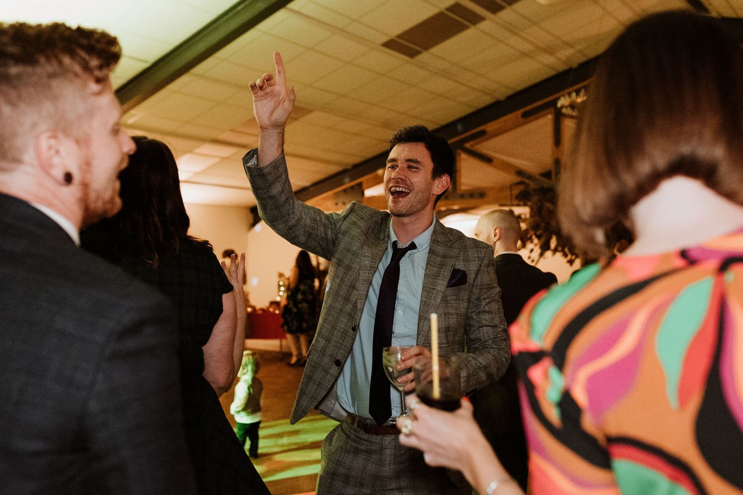 Dancing party shots for Shropshire Wedding Photographer