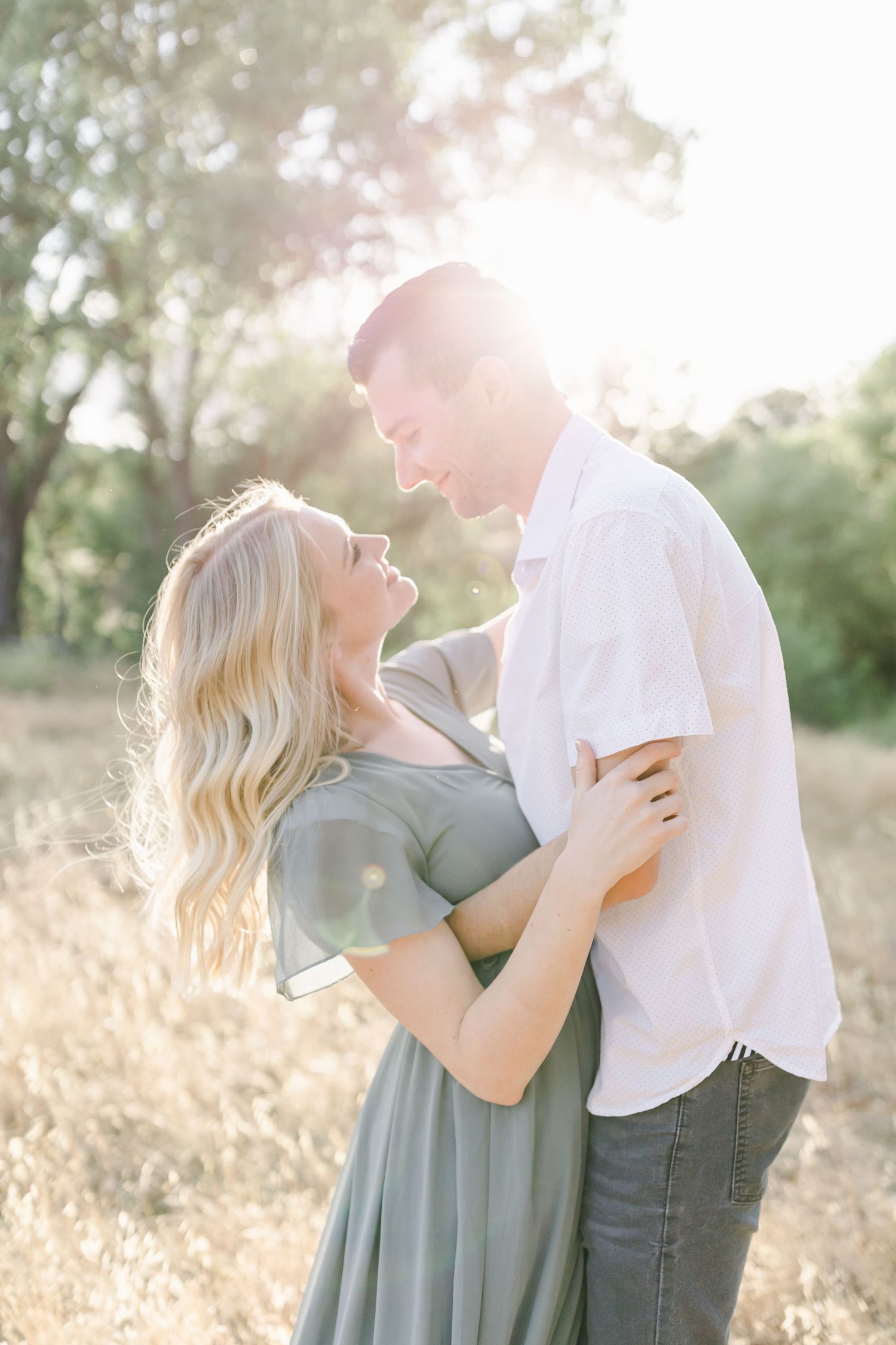 Looking at each other portrait Captured by Chelsee Rawe Photography
