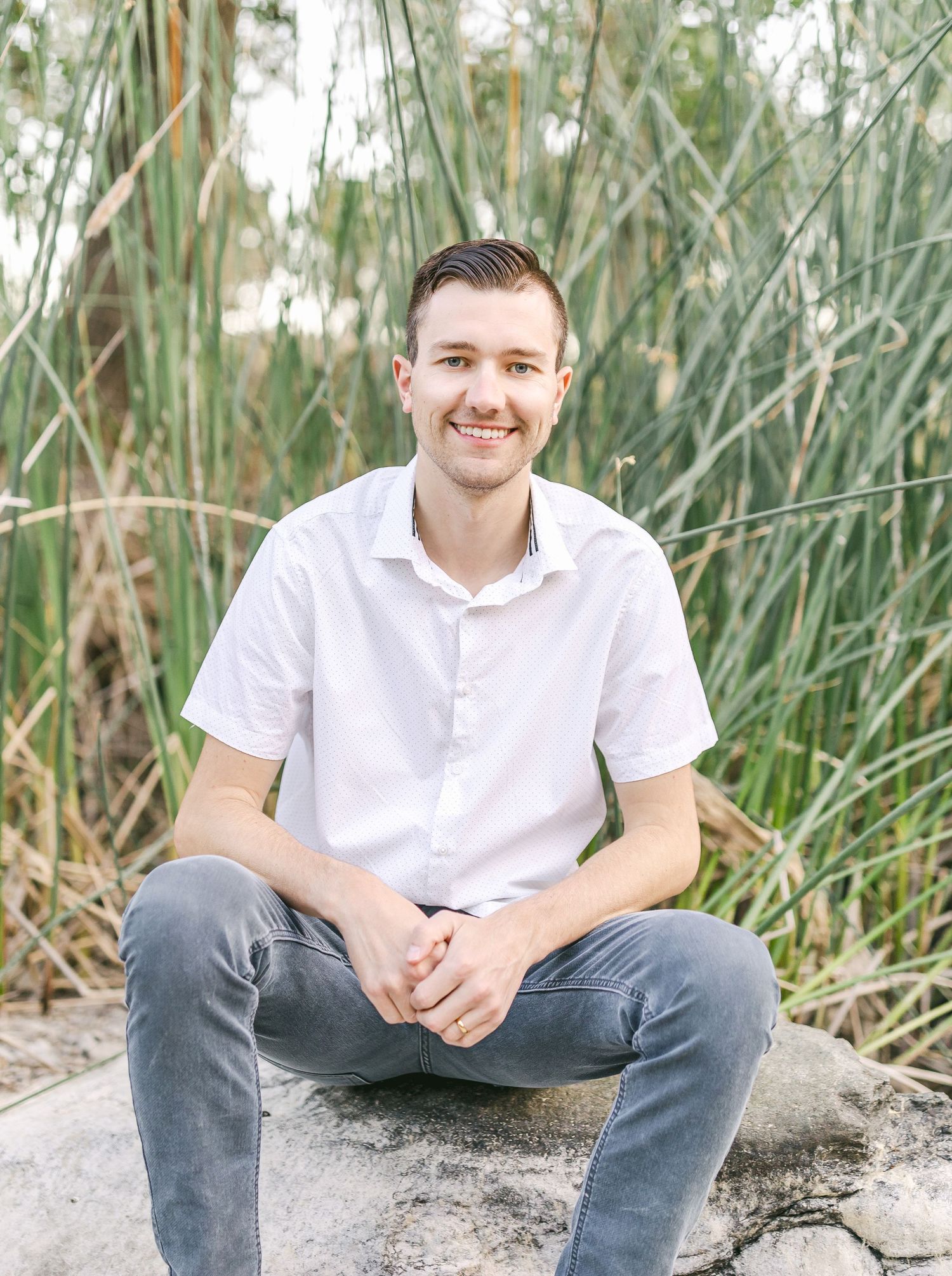 Just a boy and his rock Captured by Chelsee Rawe Photography