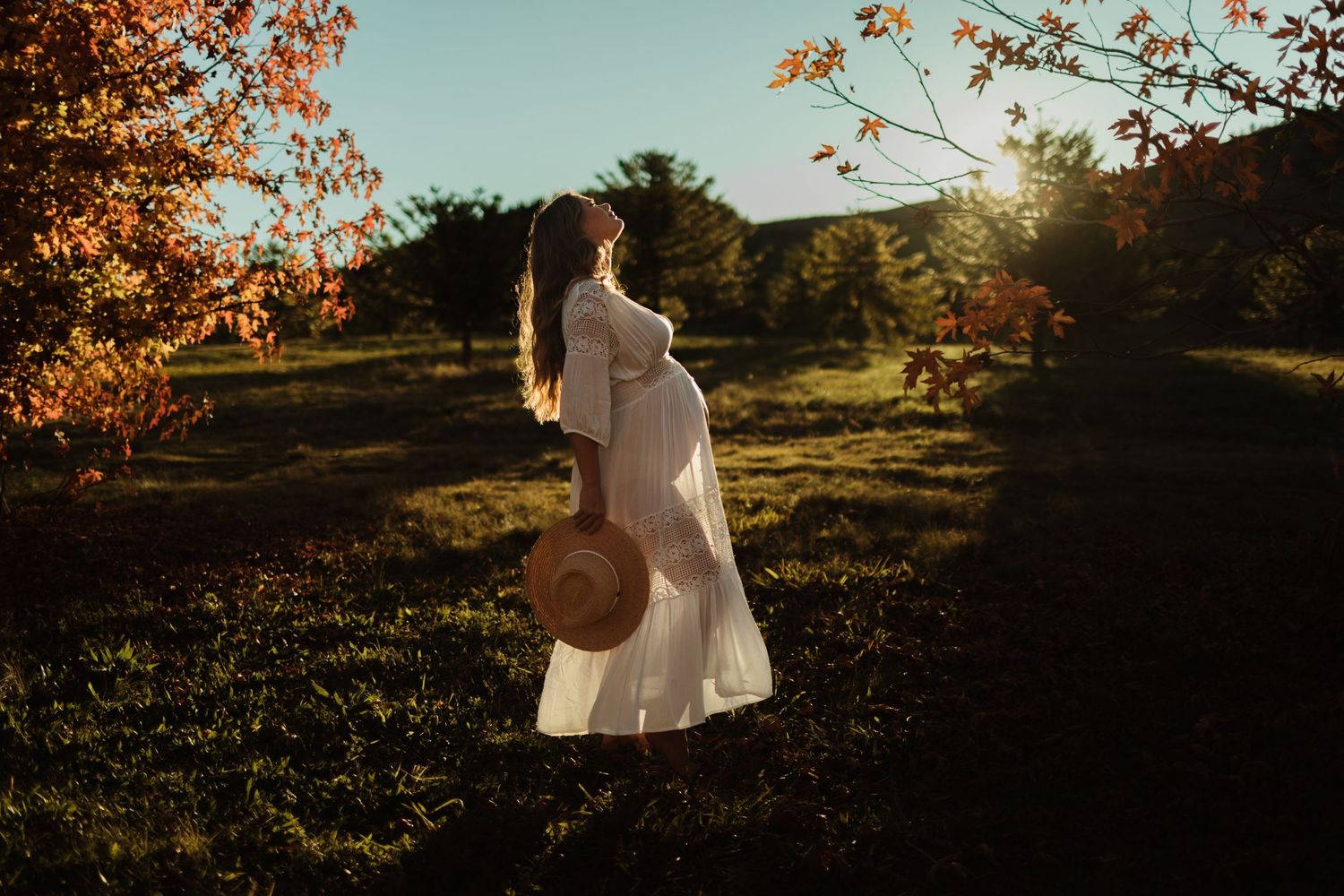Maternity and baby bump shoot
