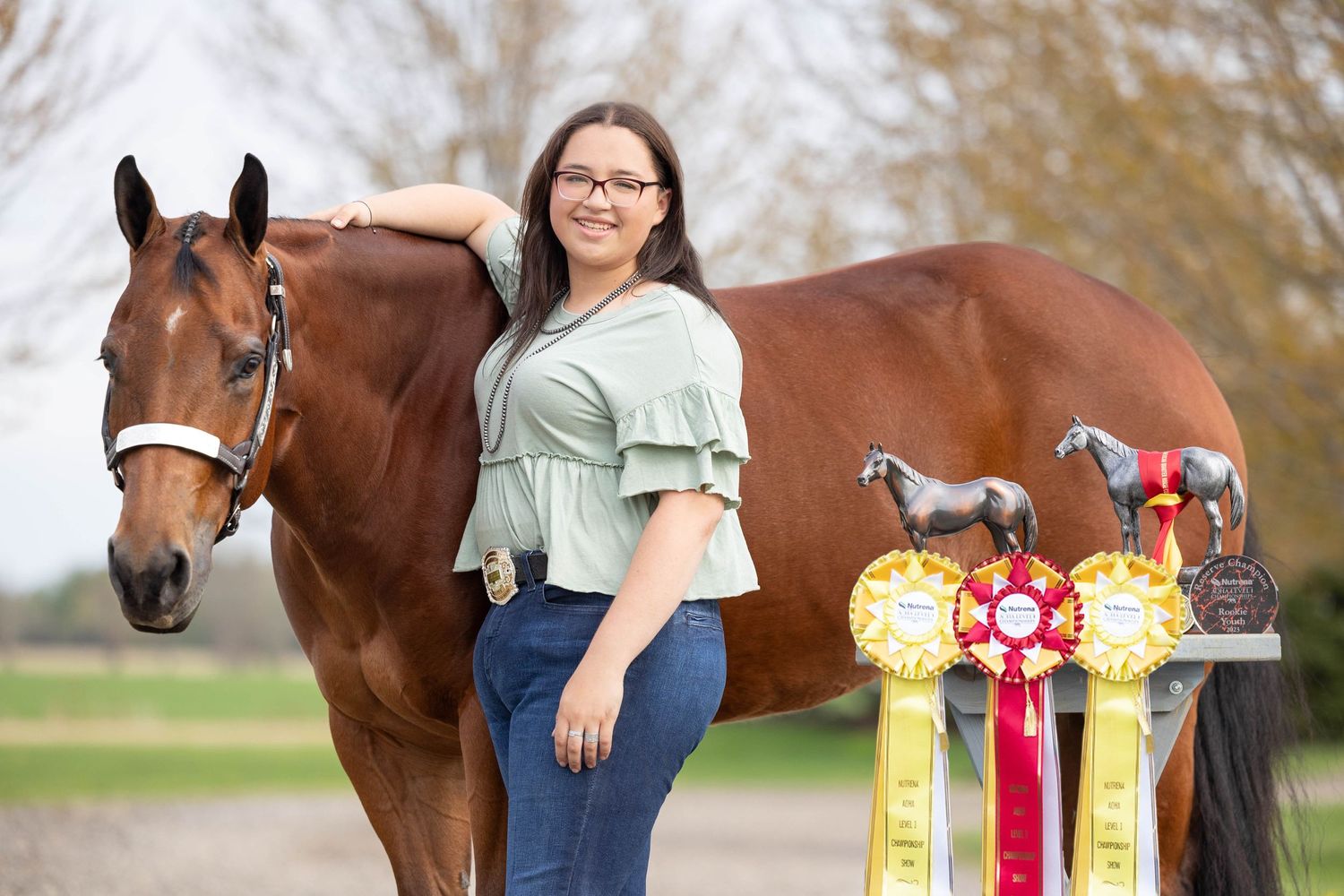 Carson Brunner and Miles - Lantz Performance Horses