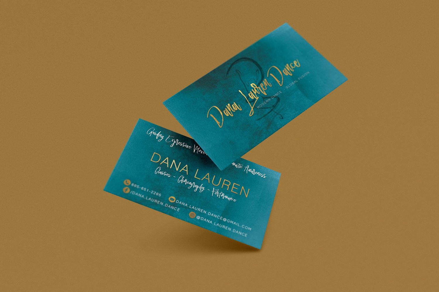 Business card mockup