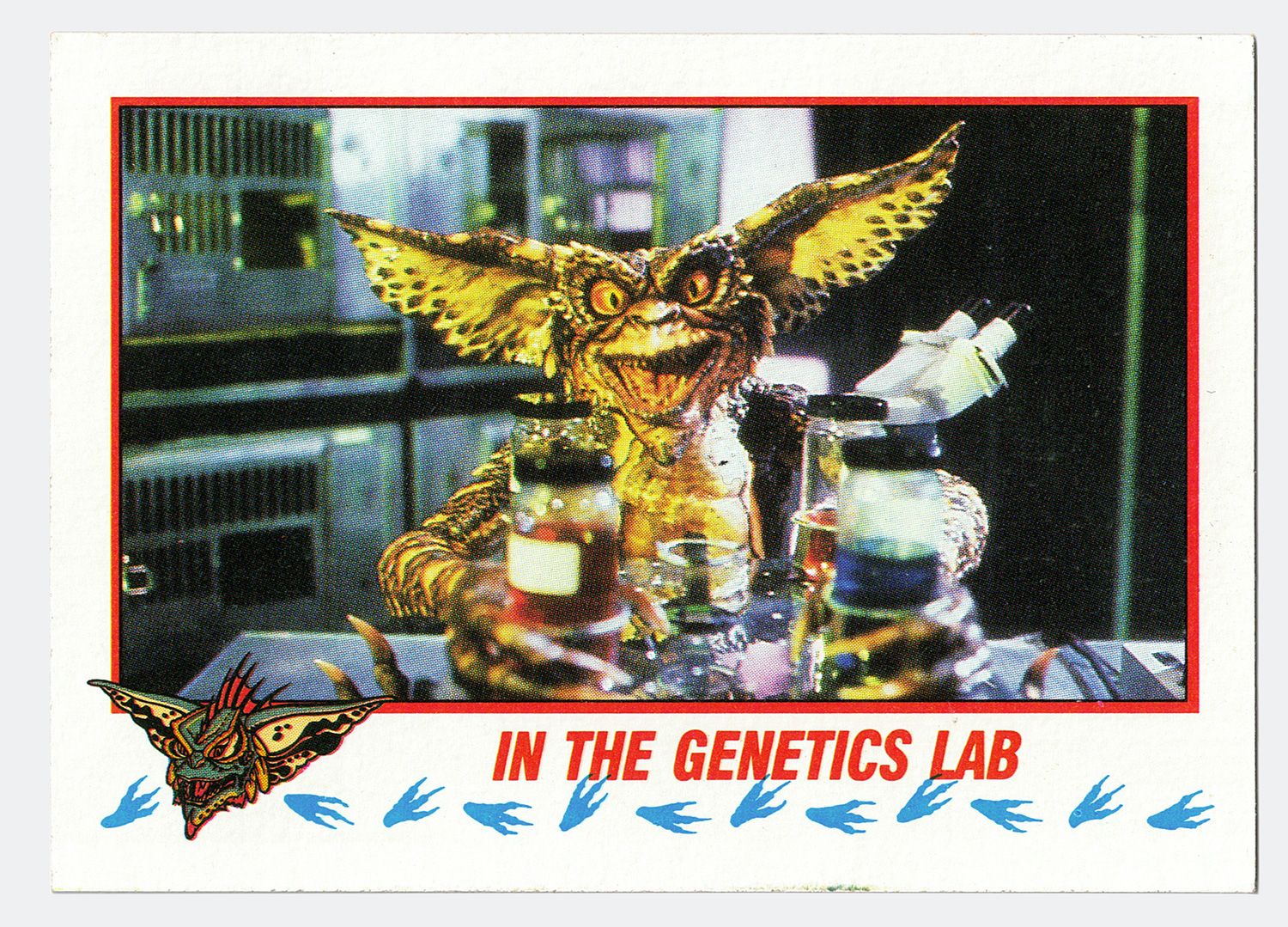 Signed Gremlins 2 movie trading card