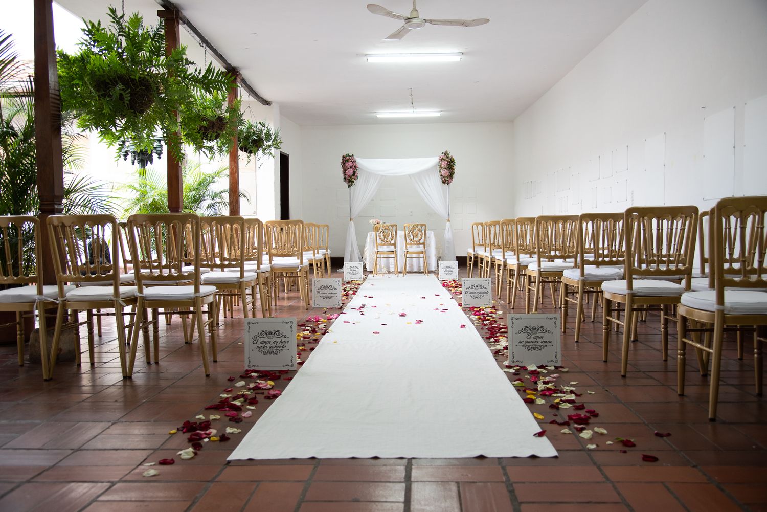 Beautiful wedding ceremony