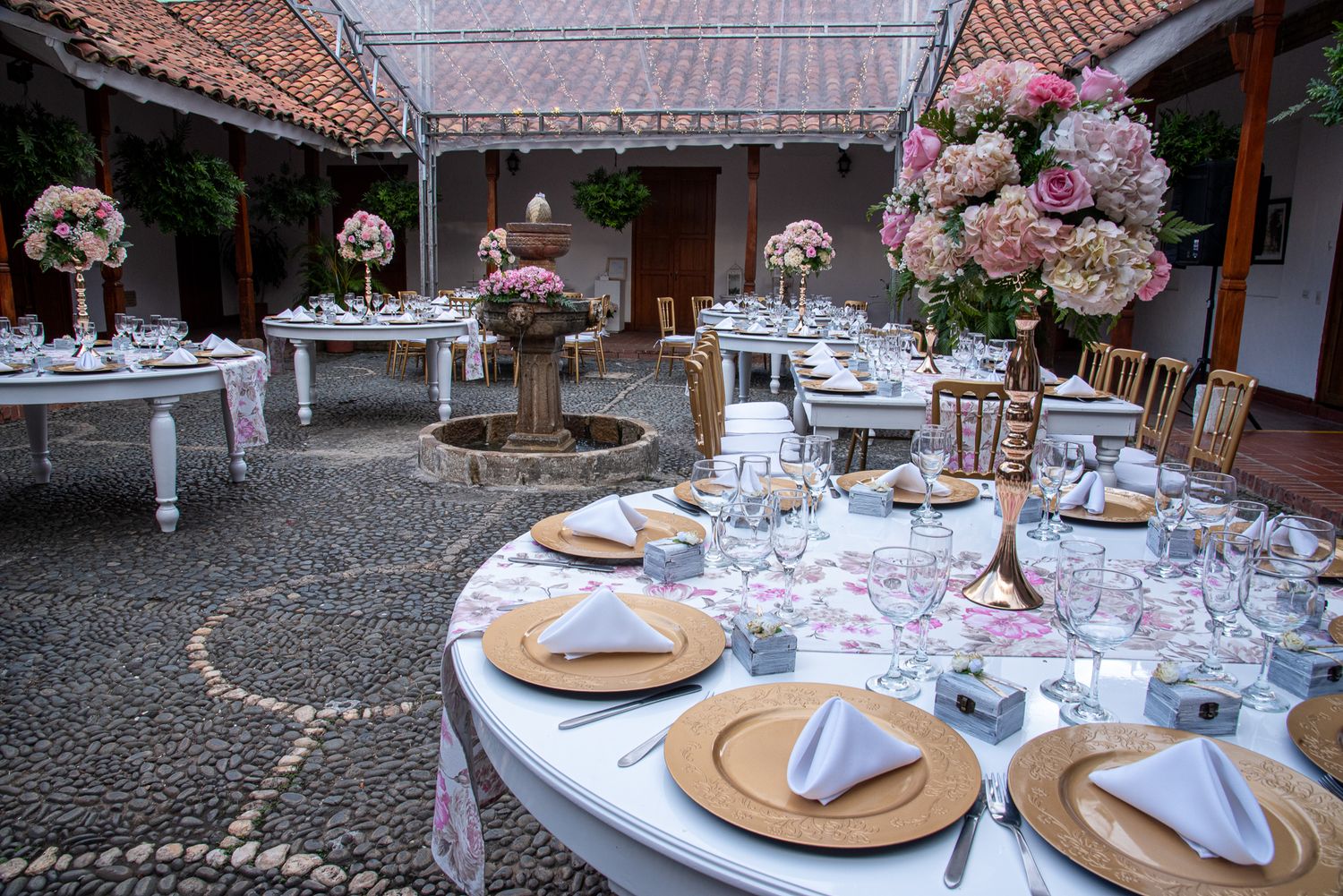 Beautiful wedding venue and design