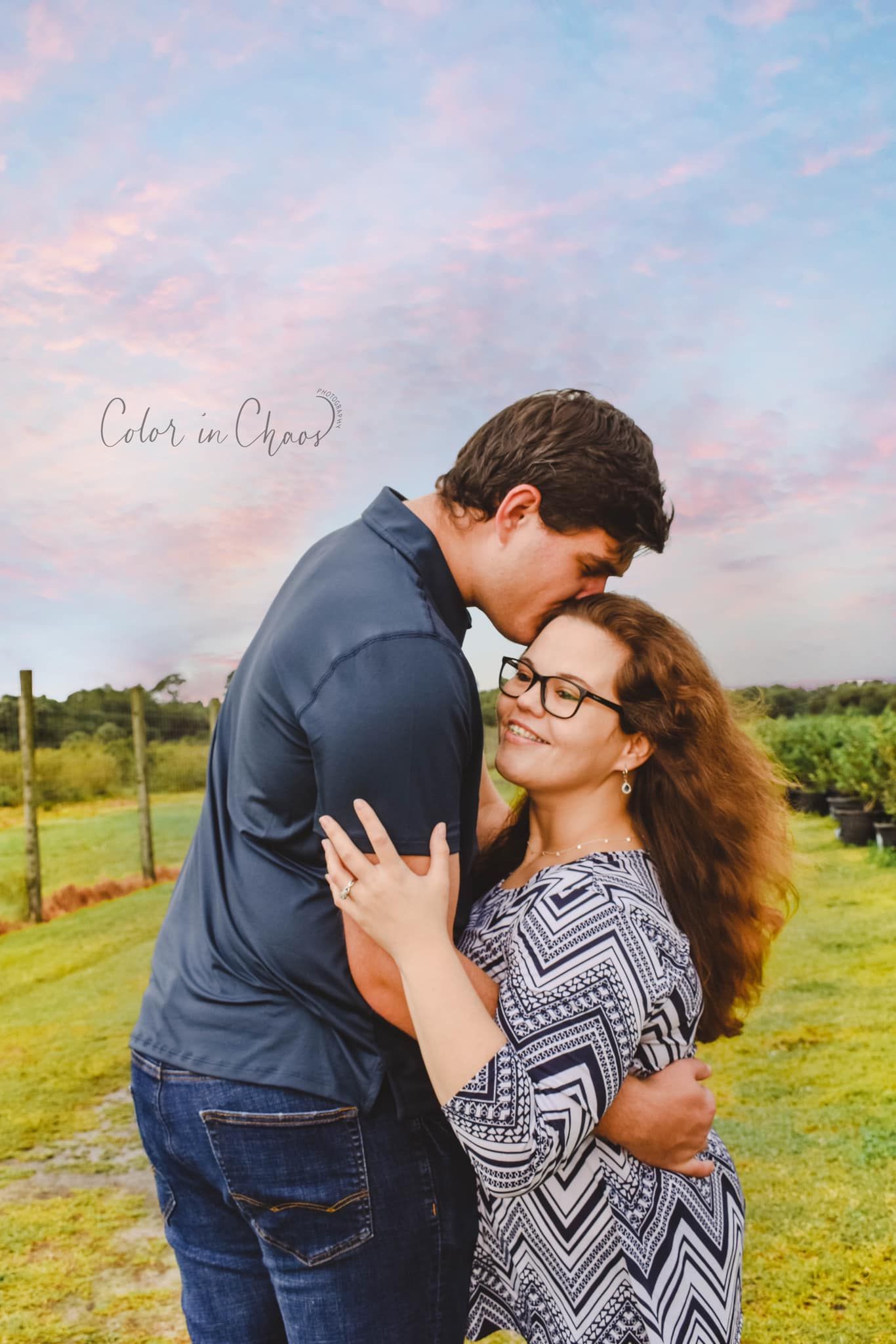 blueberry farm engagement photos sarasota, fl