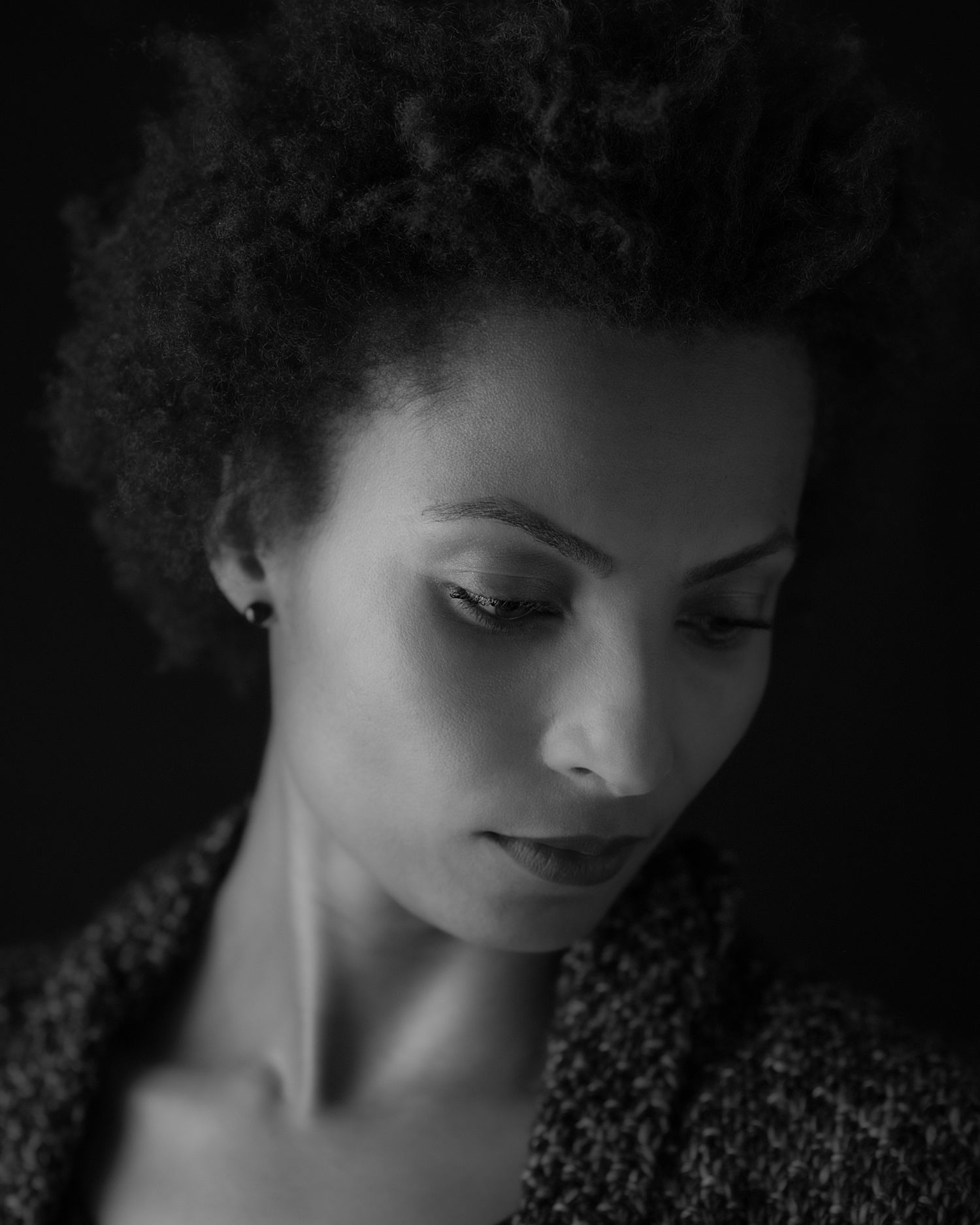 Black & White Fine Art Female Portrait