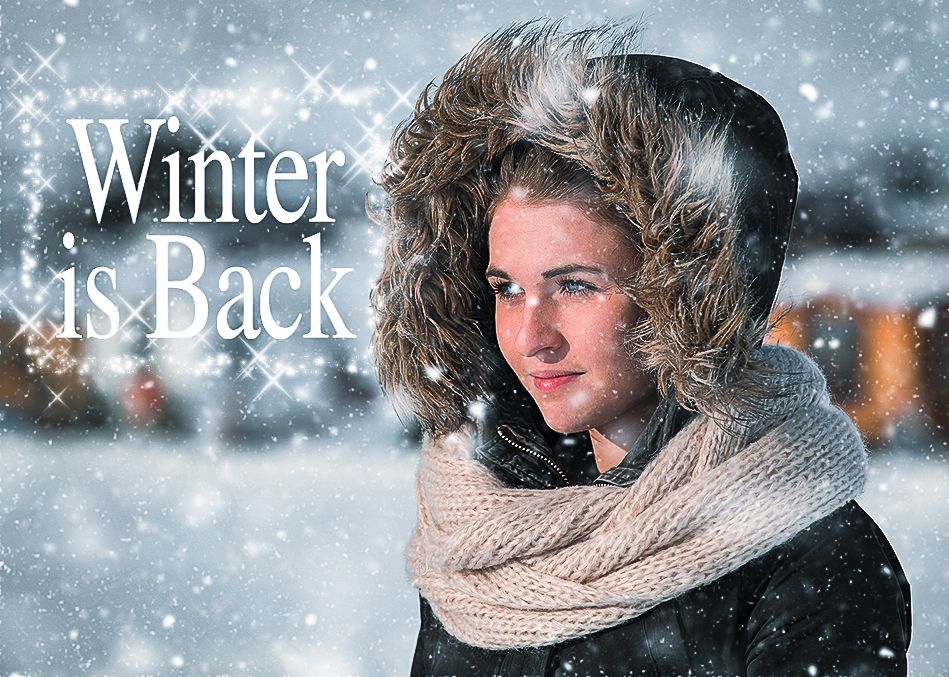 Winter is back image