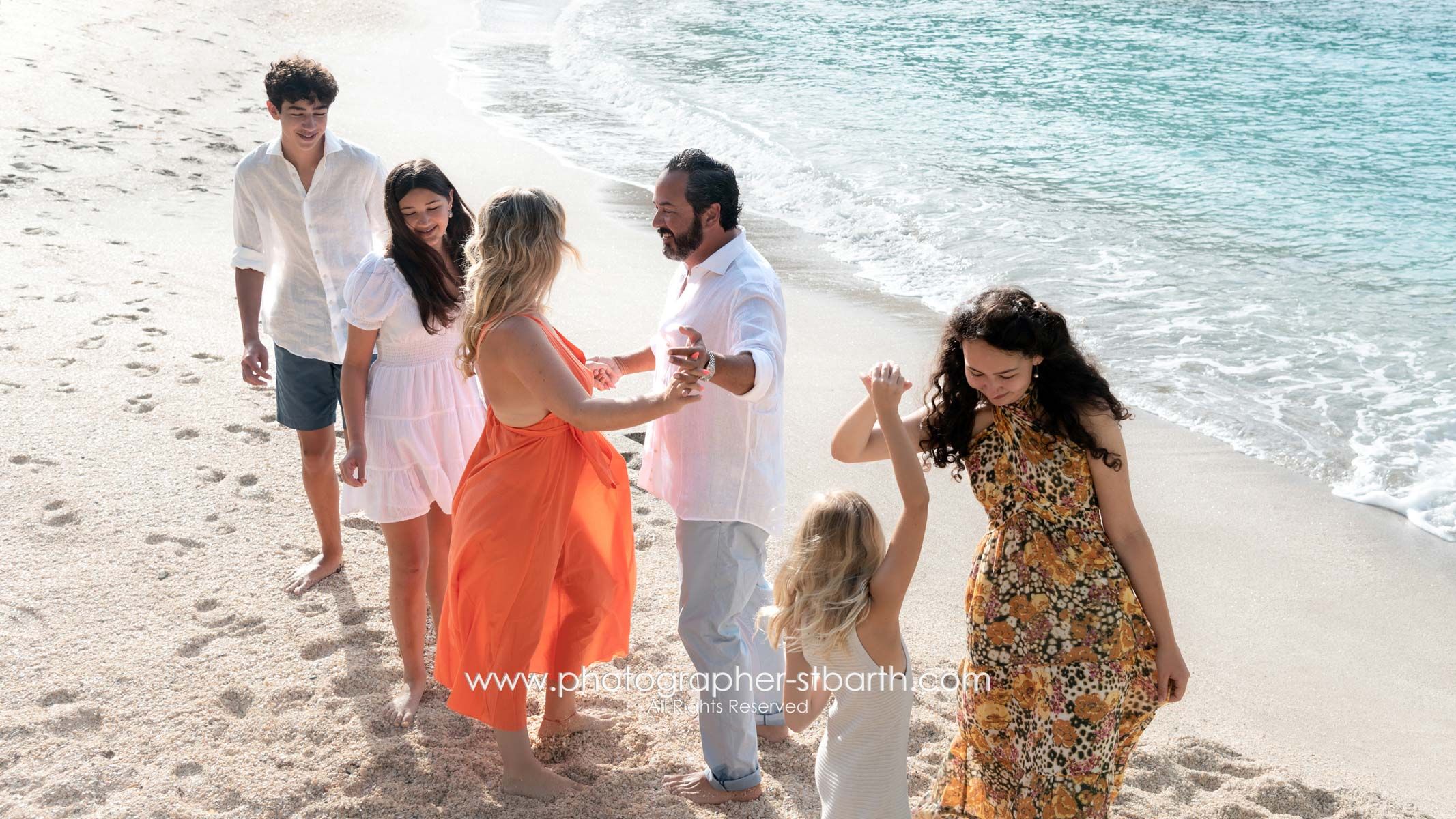 Family Photographer St Barths Photoshoot