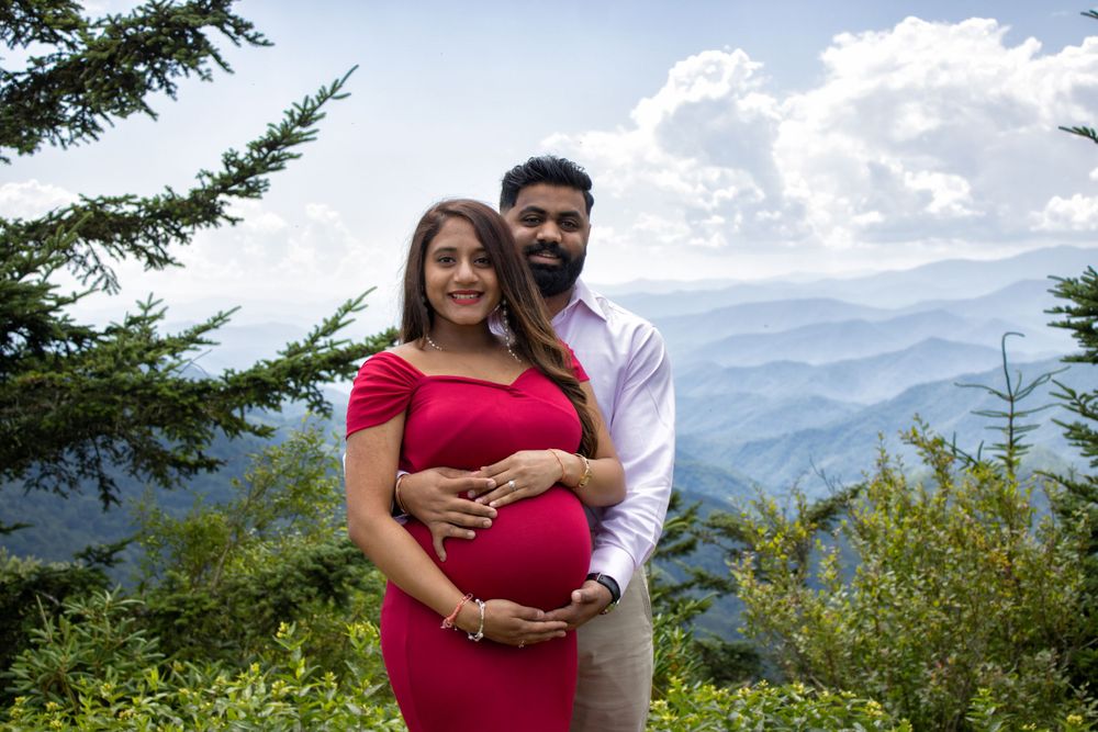 couple photoshoot engagement Asheville Family Maternity