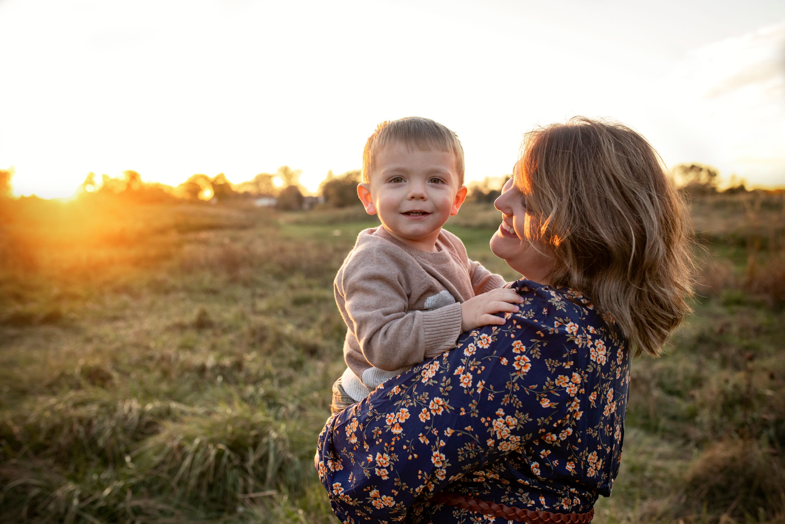 Golden hour family photographer Lancaster, Pa