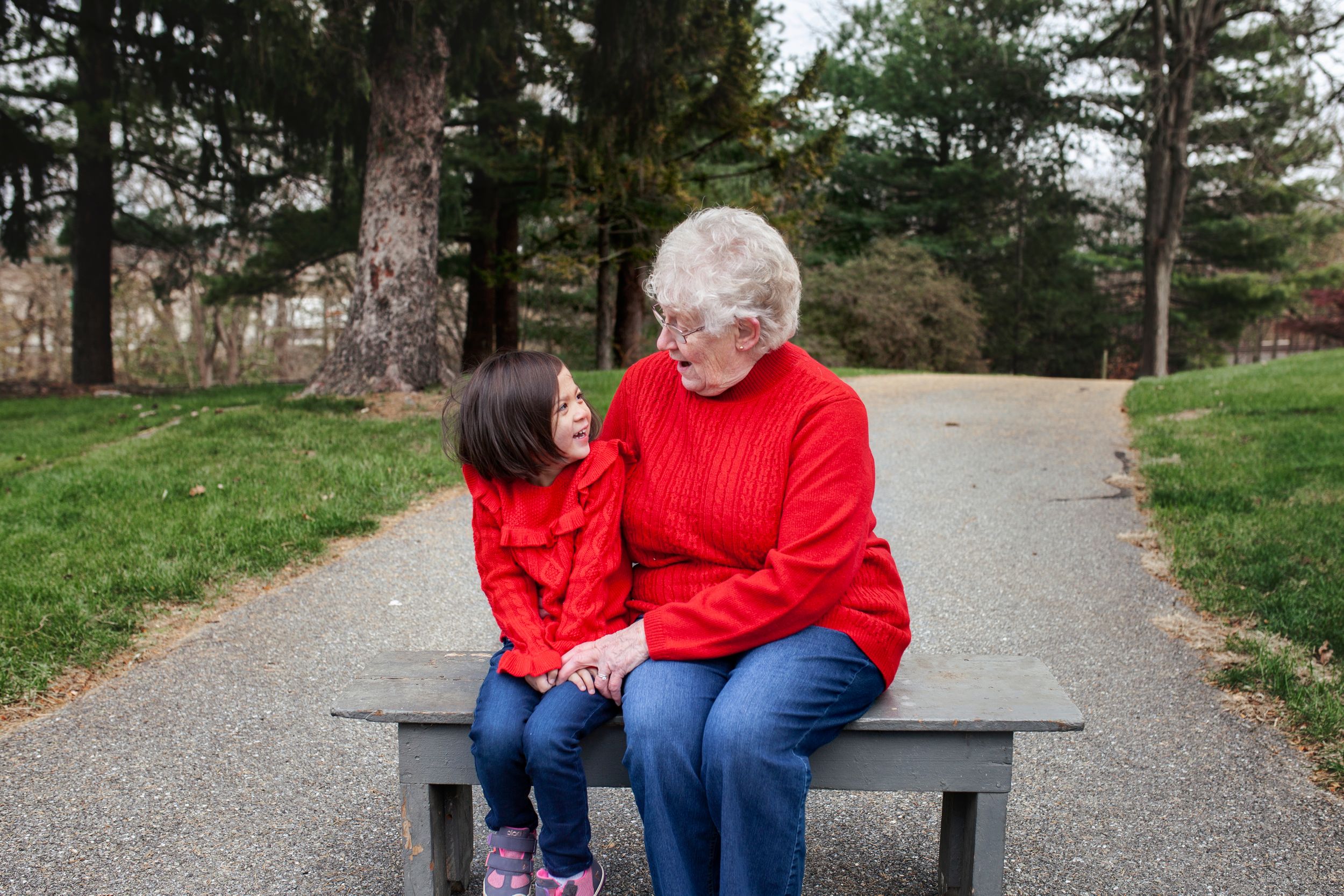 Grandparent photo session Lancaster, Pa