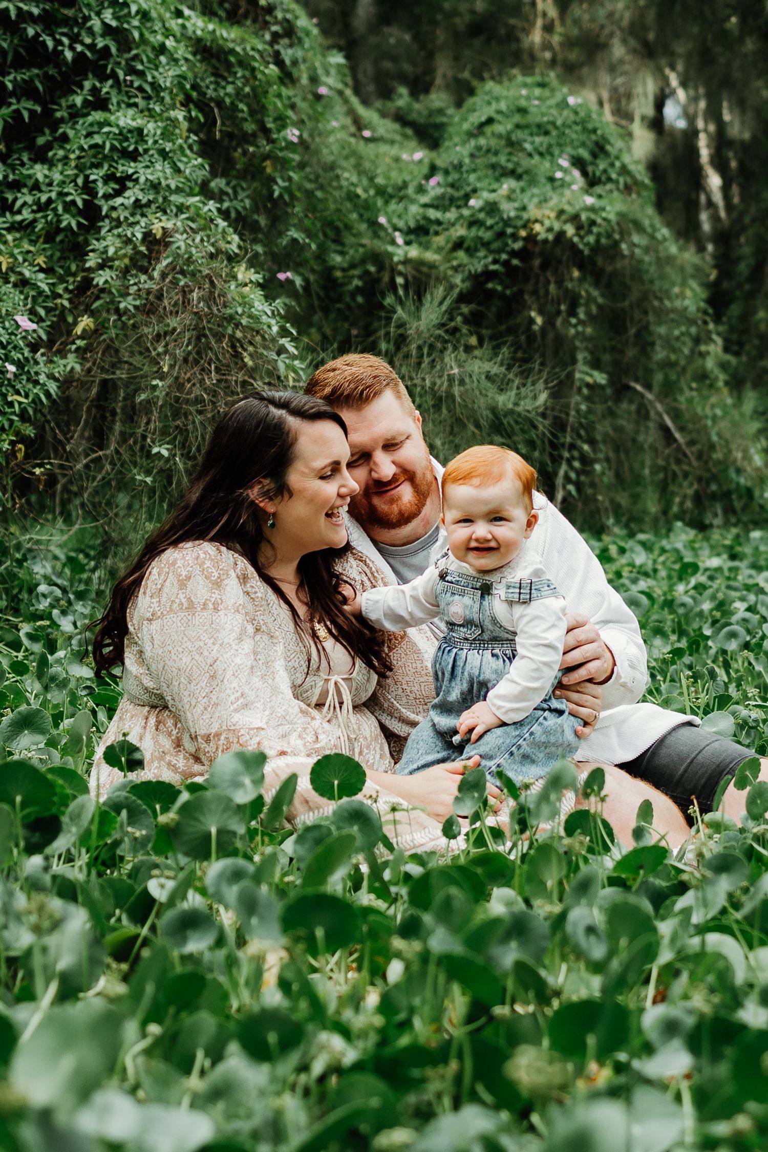 Family Photoshoot at forest and beach, Lake Macquarie, Newcastle, Hunter Valley, New South Wales