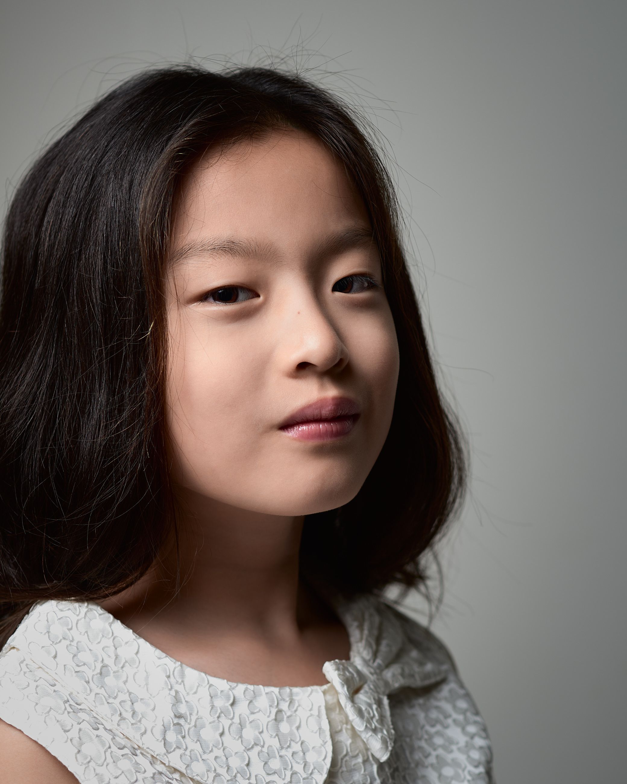 Hester headshot Chinese girl birthday photos relaxed calm