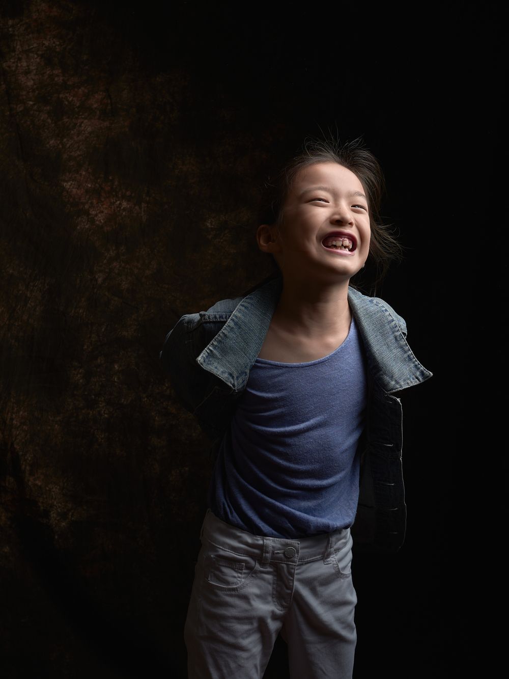 Hester chiaroscuro Chinese girl birthday photos hyperactive kid crazy face fun collaborative game