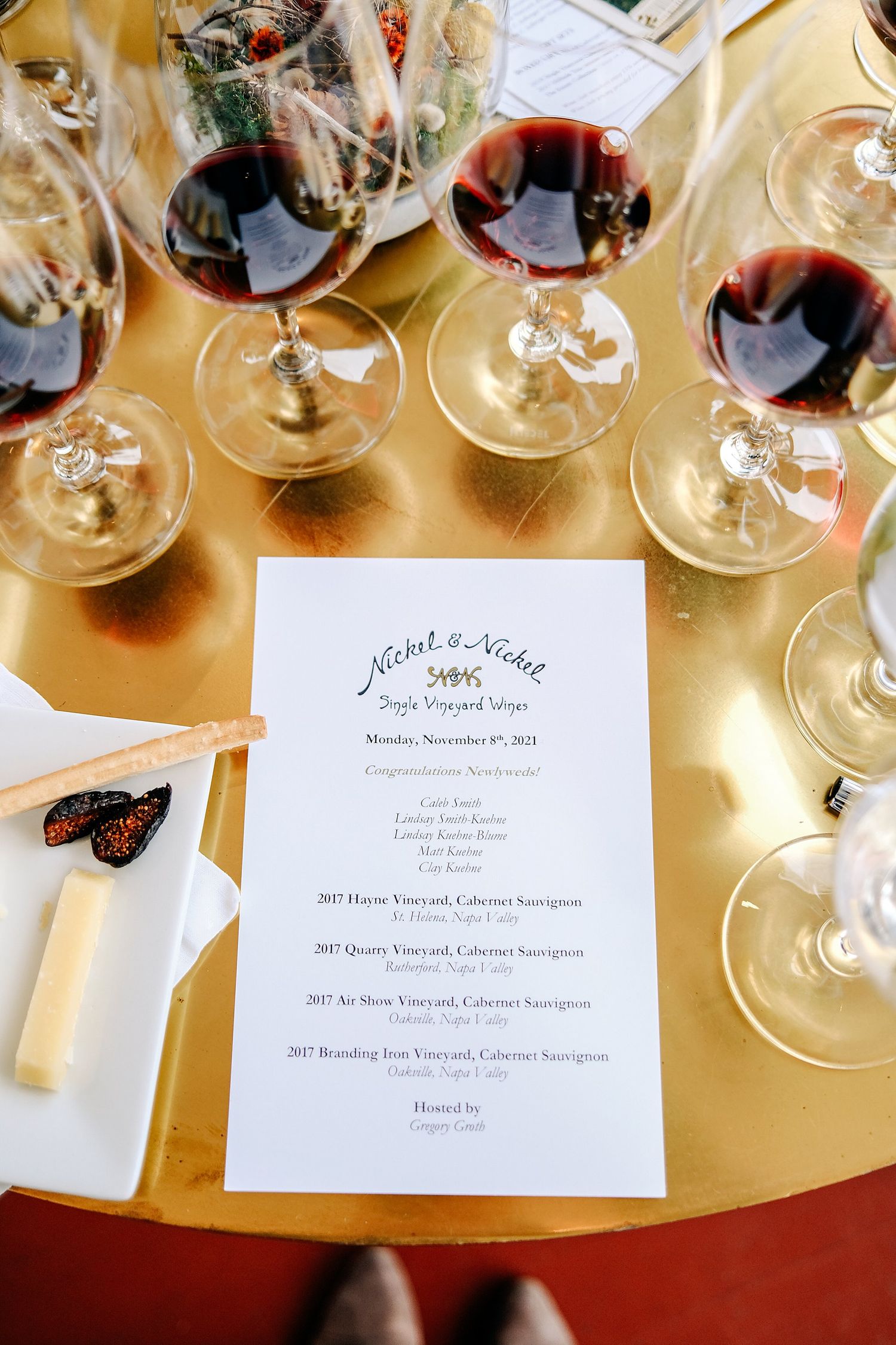 Our tasting menu