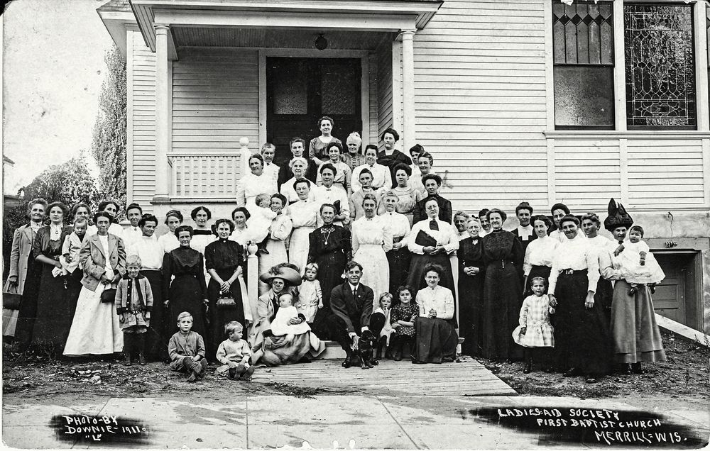 Ladies Aid Society, First Presbyterian Church, Merrill, WI