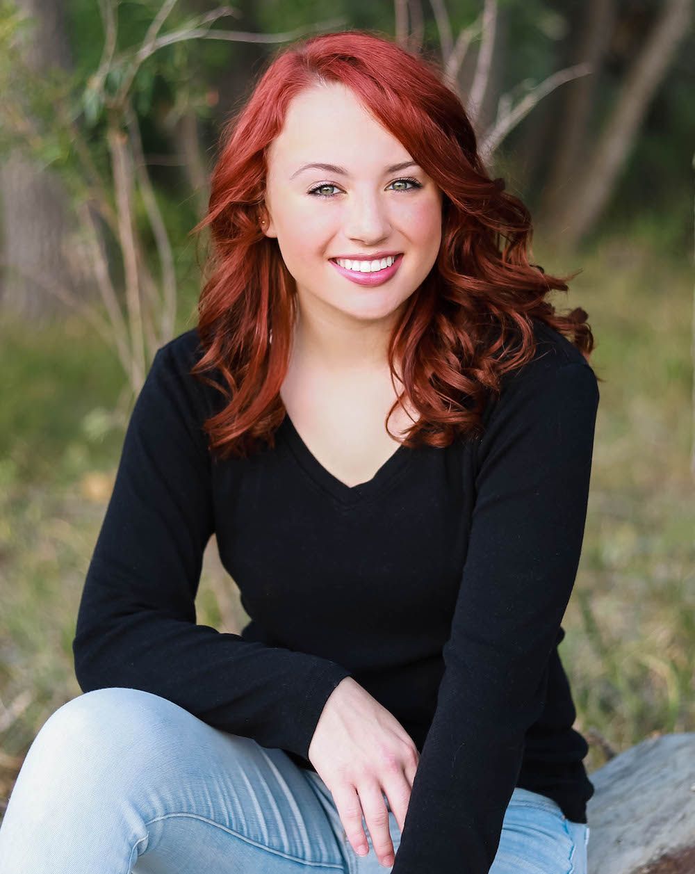 Senior girl portrait Parker Colorado