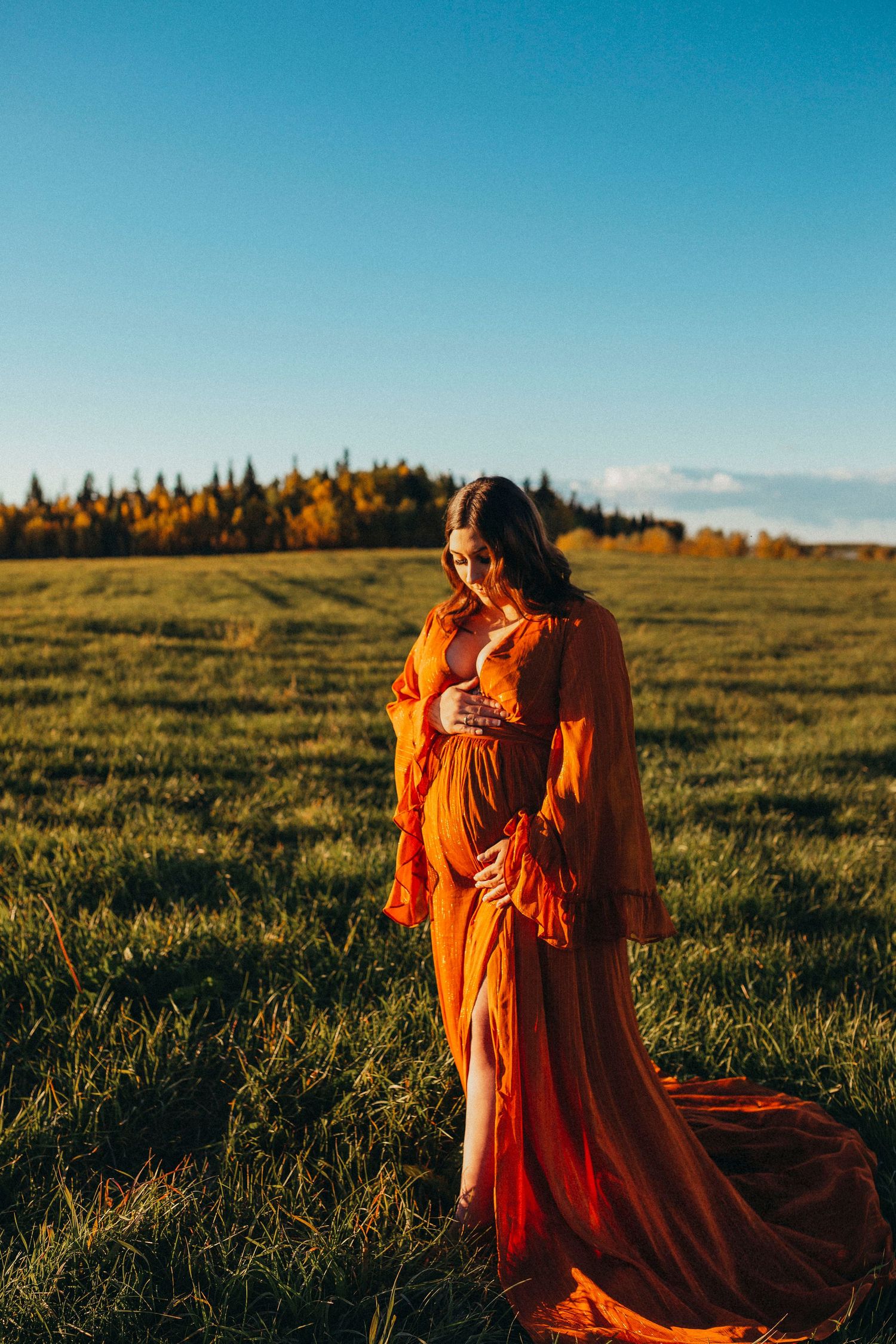 outdoor maternity photography in victoria bc.