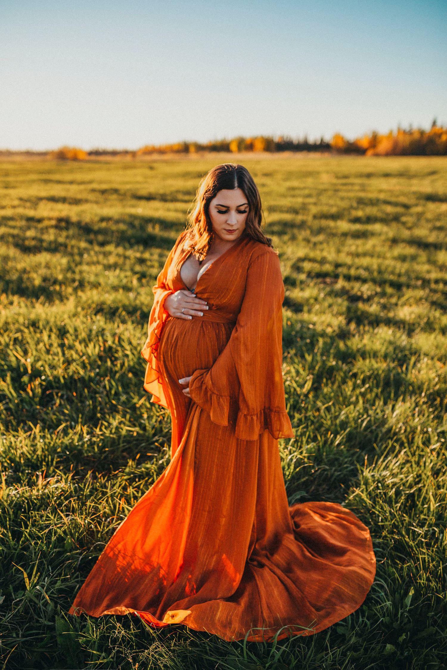 outdoor maternity photography in victoria bc.