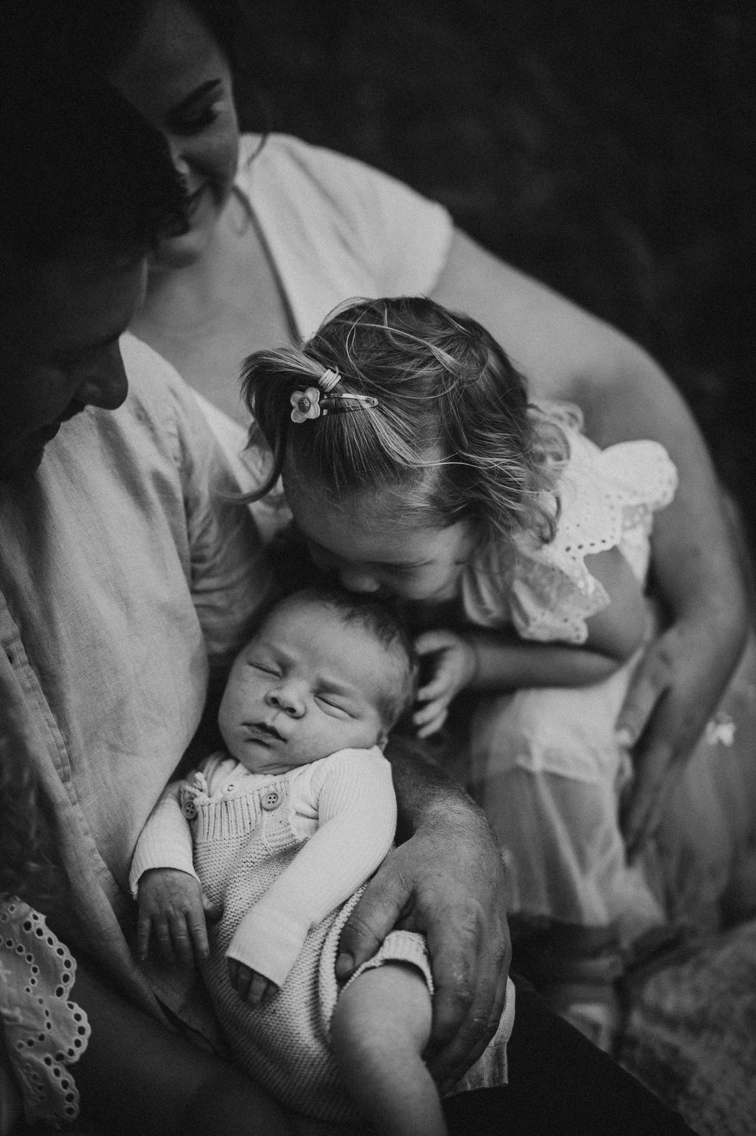 Feeling the love with a newborn session at Rainbow Beach, Queensland with Nicole Bailey Photography