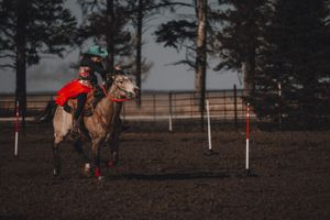 portrait of cowgirl