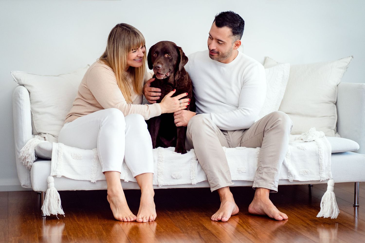 Balgowlah couples photoshoot with pet