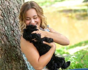 Hudson high school senior with dog, Top 5 high school senior photographers, Senior photographer in Peninsula ohio.  Wonderful working photo