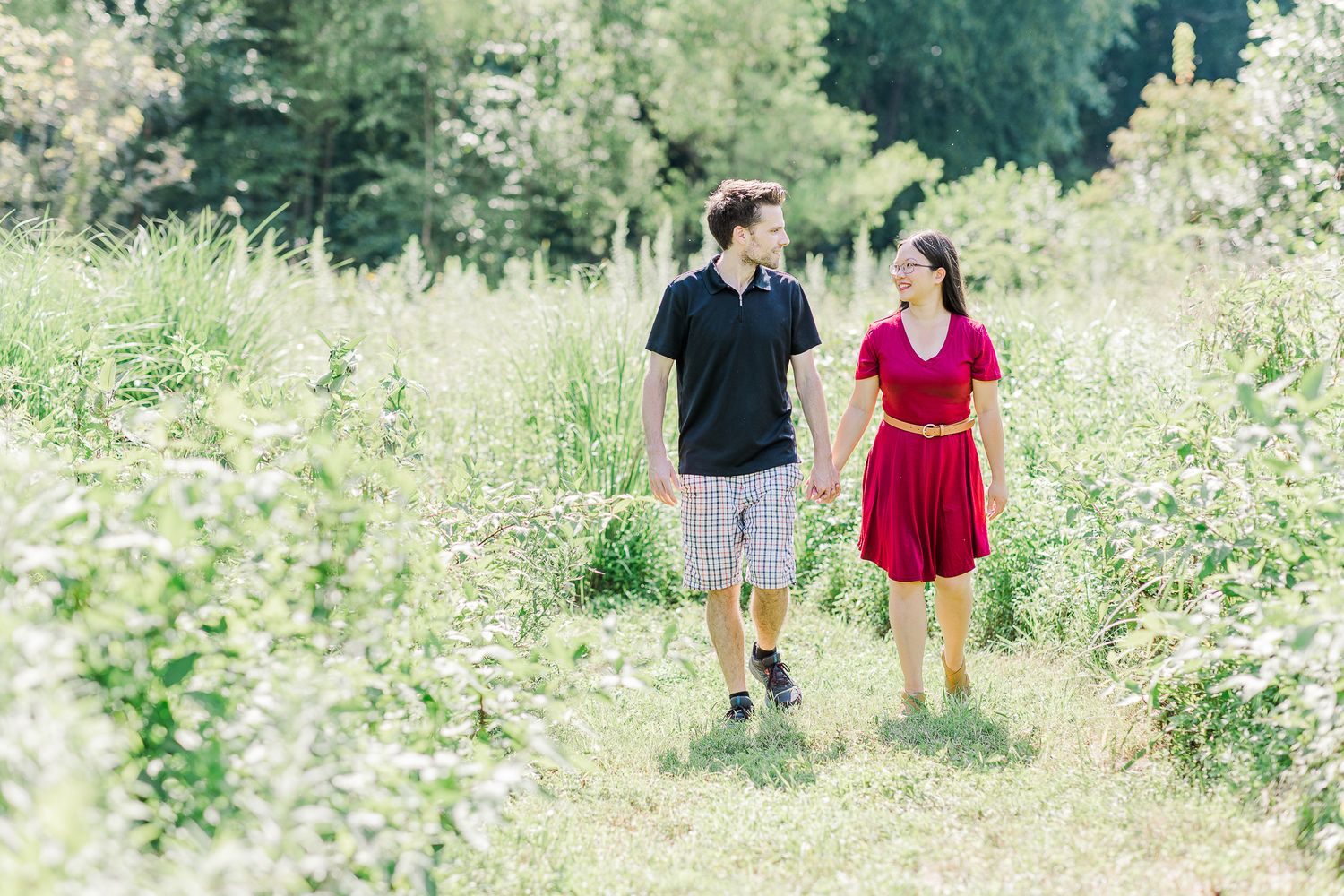 MEADOWLARK VIRGINIA ENGAGEMENT PICTURES