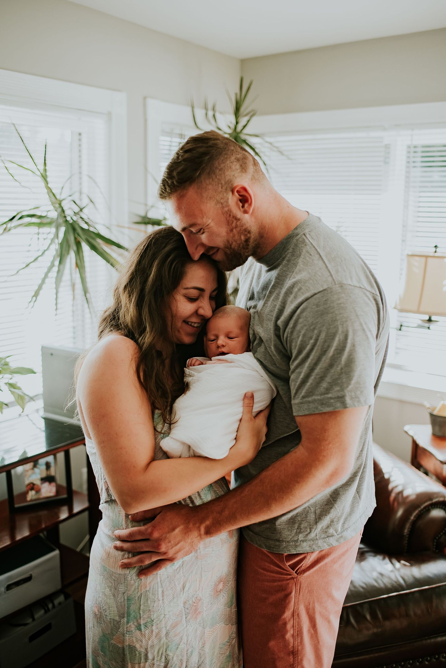 In Home Newborn Lifestyle Session