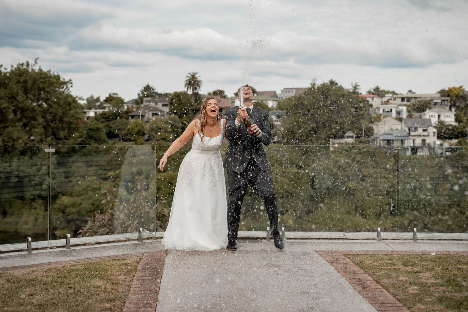 Super fun wedding photographer Hamilton Waikato New Zealand