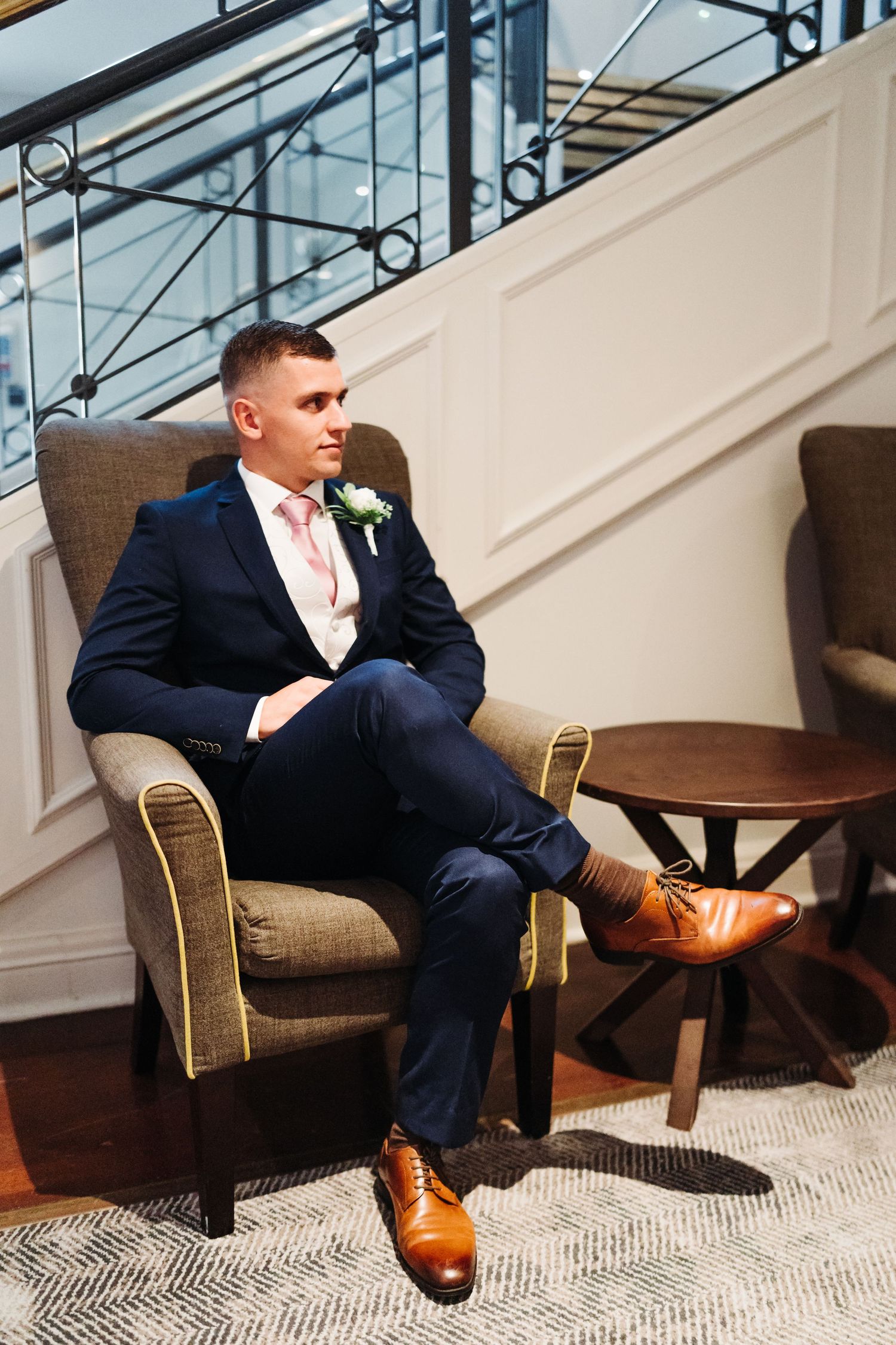 Belton Woods  Hotel groom preparation