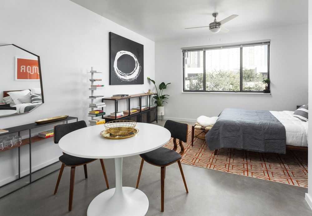 The 68 Apartments Downtown San Antonio - Living Room